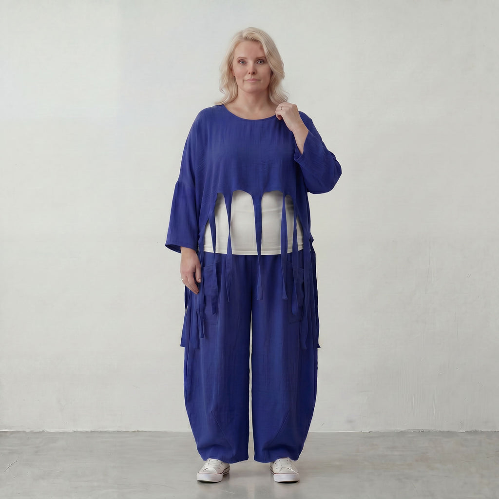 AKH Fashion · Überwurf · Melinda · 6966 · Sapphire