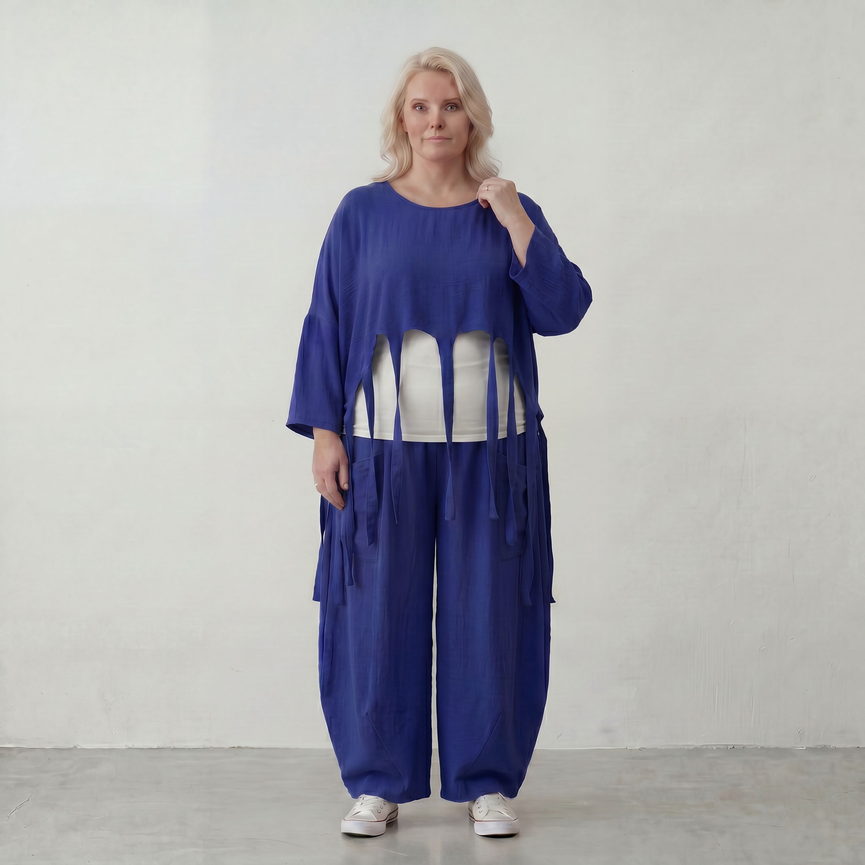 AKH Fashion · Überwurf · Melinda · 6966 · Sapphire