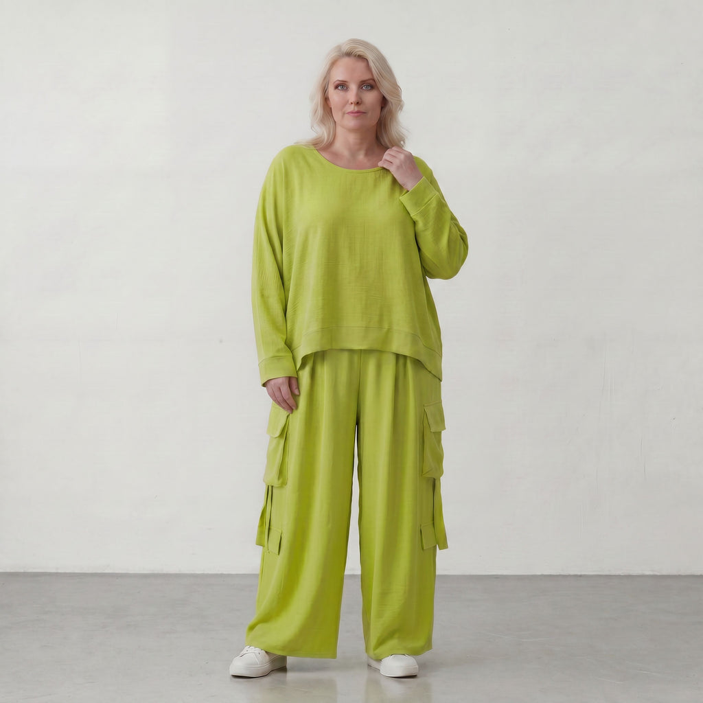 AKH Fashion · Überwurf · Melinda · 7011 · AppleGrün