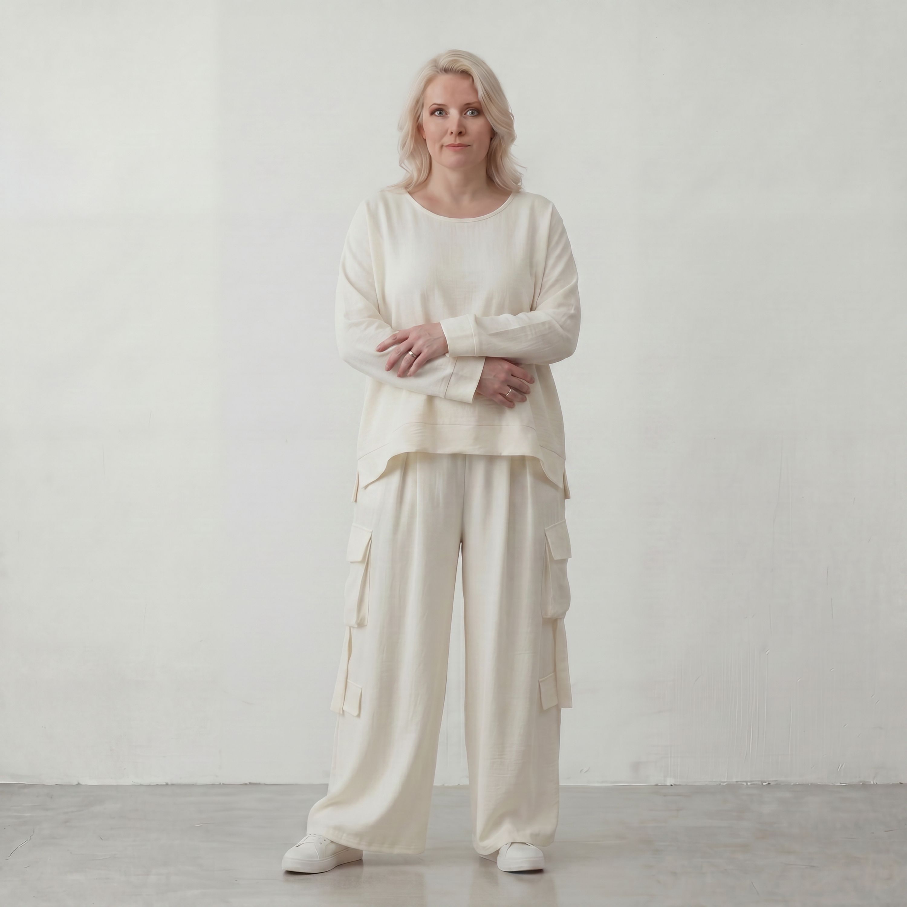 AKH Fashion · Überwurf · Melinda · 7011 · Ivory