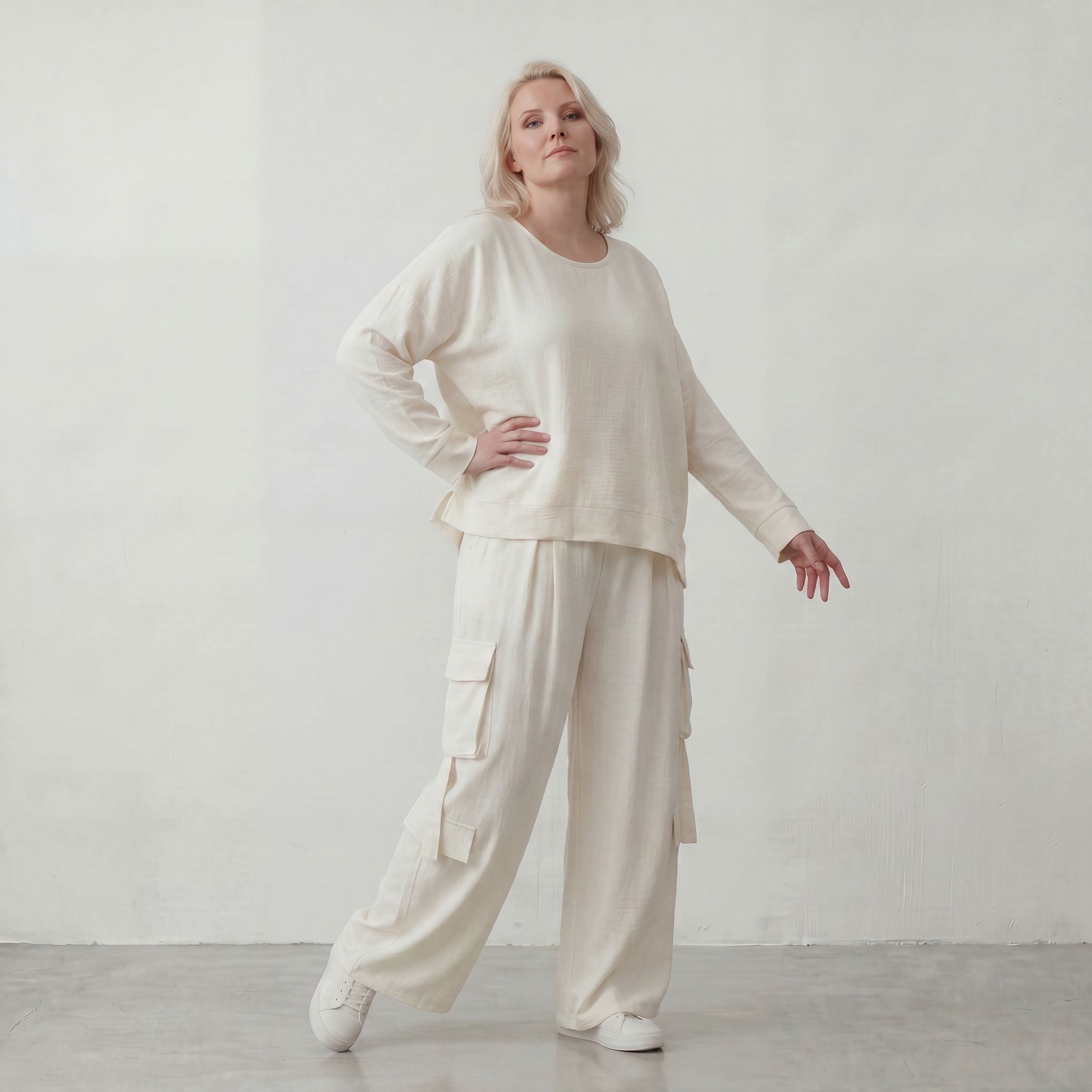 AKH Fashion · Überwurf · Melinda · 7011 · Ivory