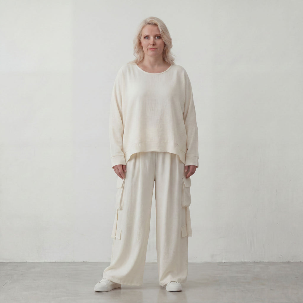 AKH Fashion · Überwurf · Melinda · 7011 · Ivory