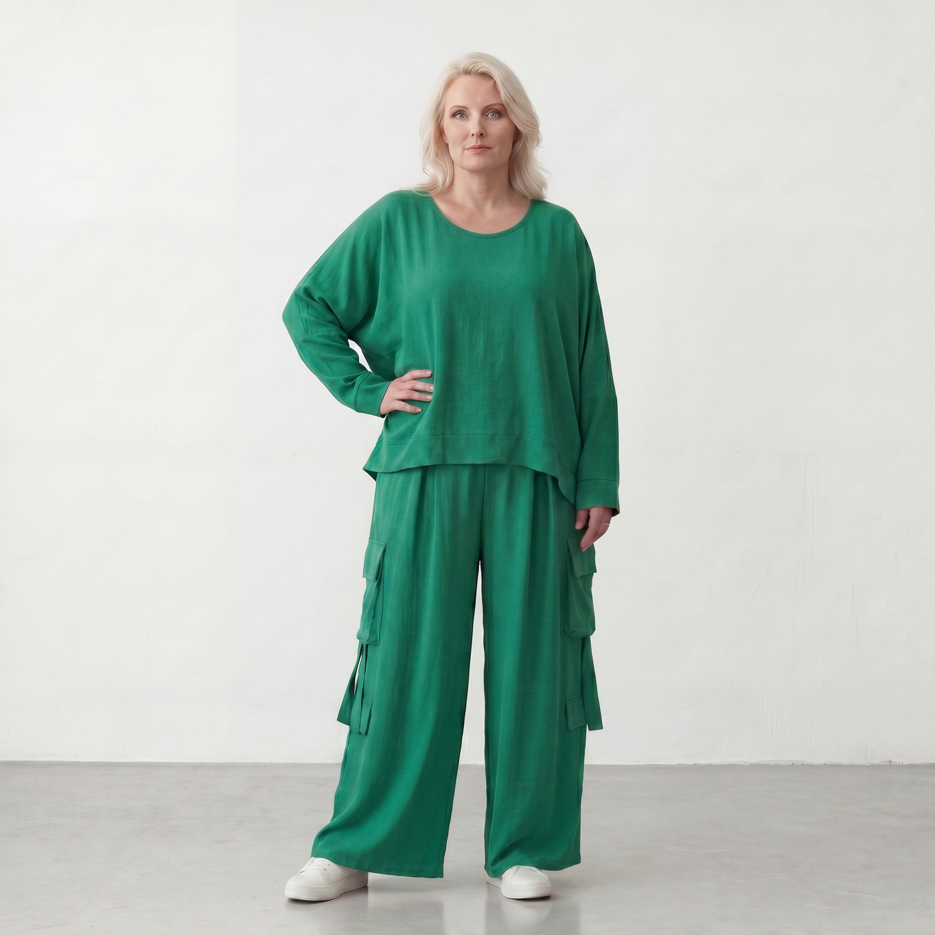 AKH Fashion · Hose · Melinda · 7125 · Jade