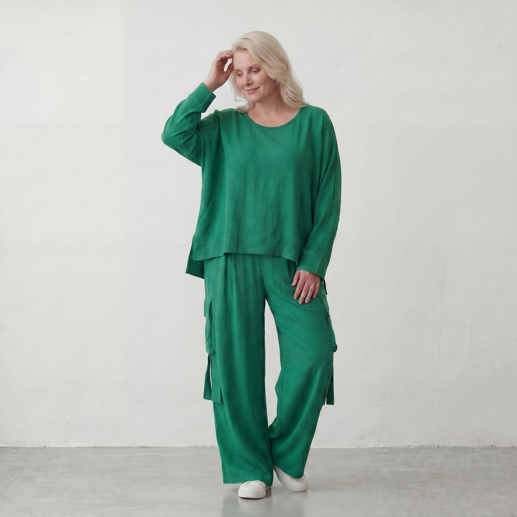 AKH Fashion · Hose · Melinda · 7125 · Jade
