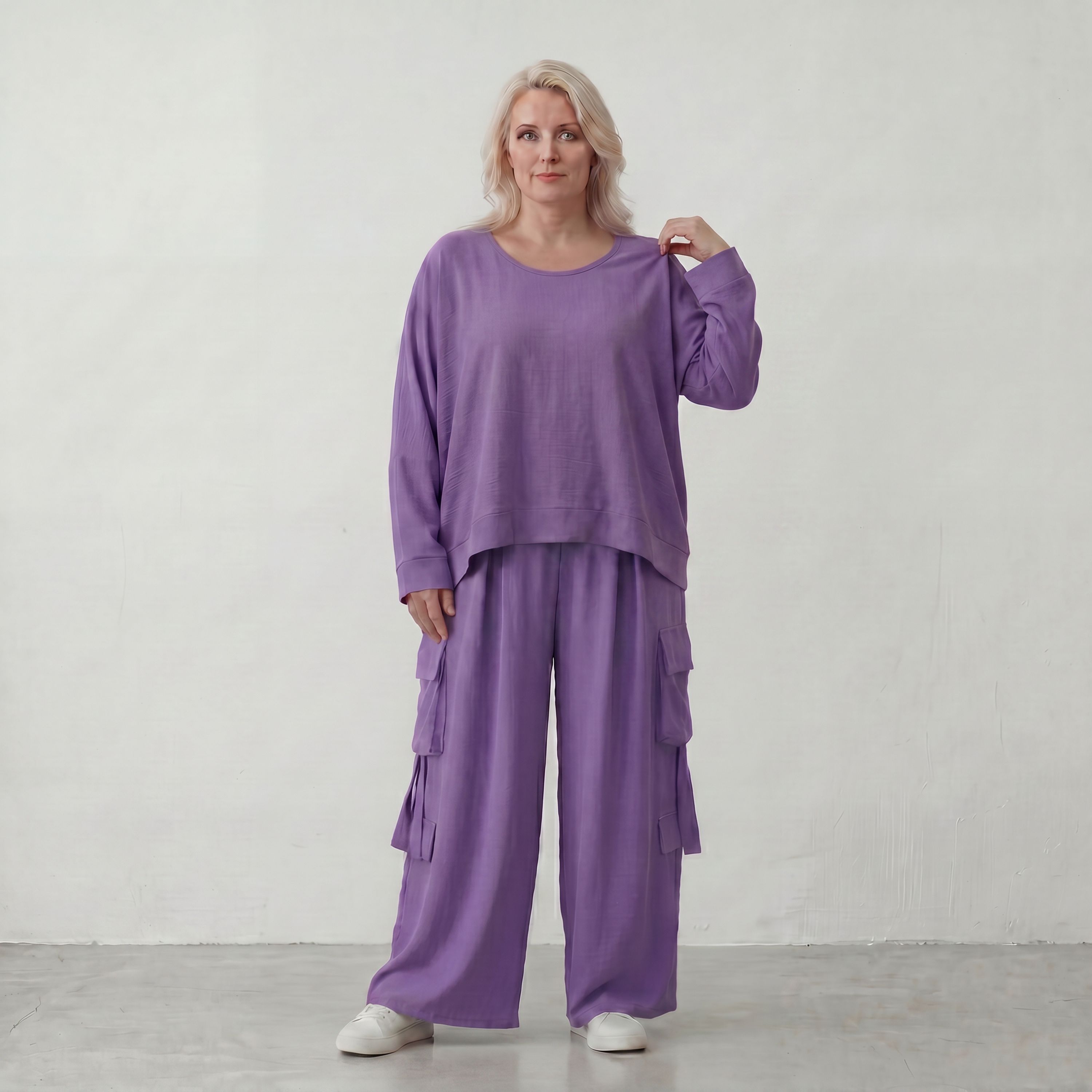 AKH Fashion · Hose · Melinda · 7125 · Lavender