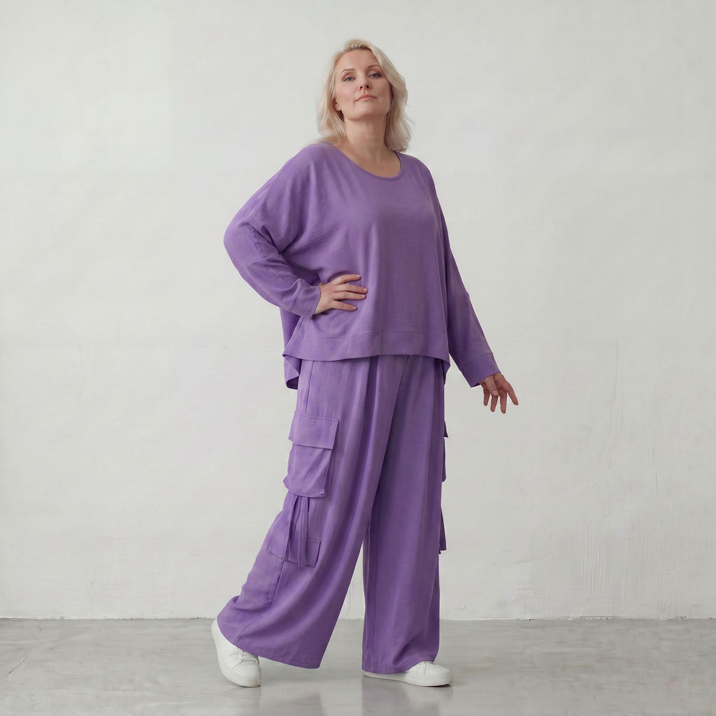 AKH Fashion · Hose · Melinda · 7125 · Lavender