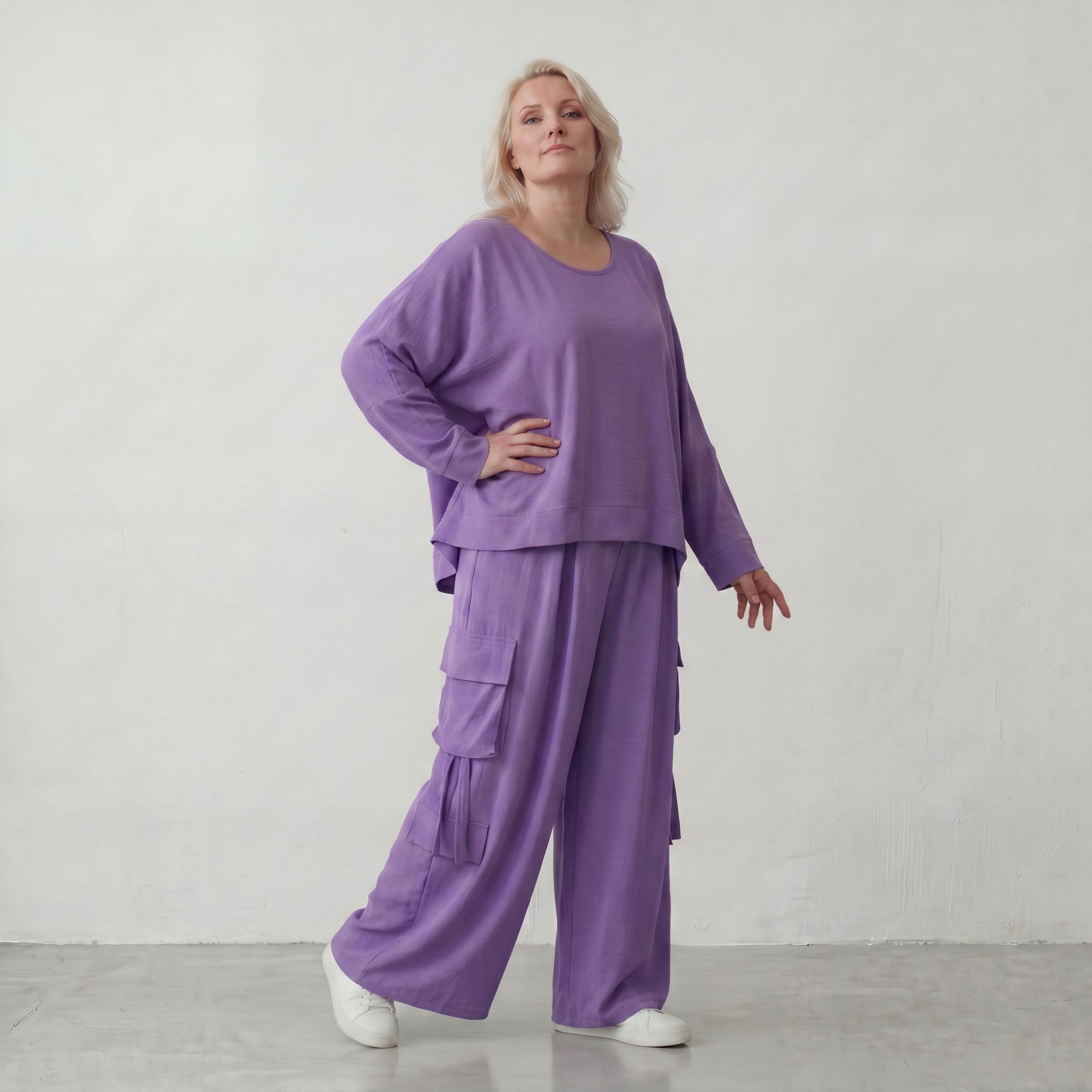 AKH Fashion · Hose · Melinda · 7125 · Lavender