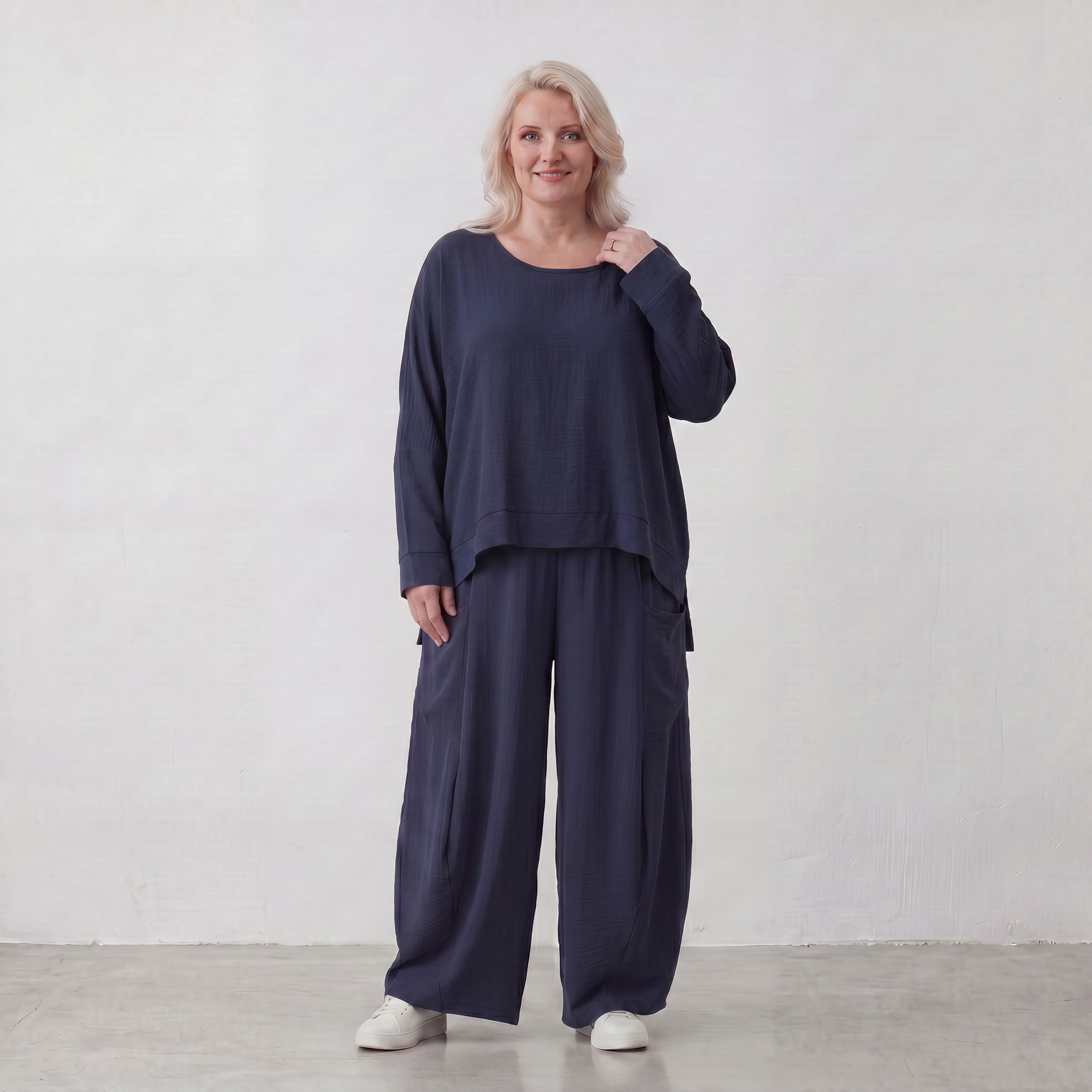 AKH Fashion · Überwurf · Melinda · 7011 · Ocean