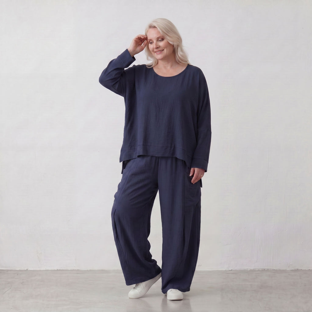 AKH Fashion · Überwurf · Melinda · 7011 · Ocean