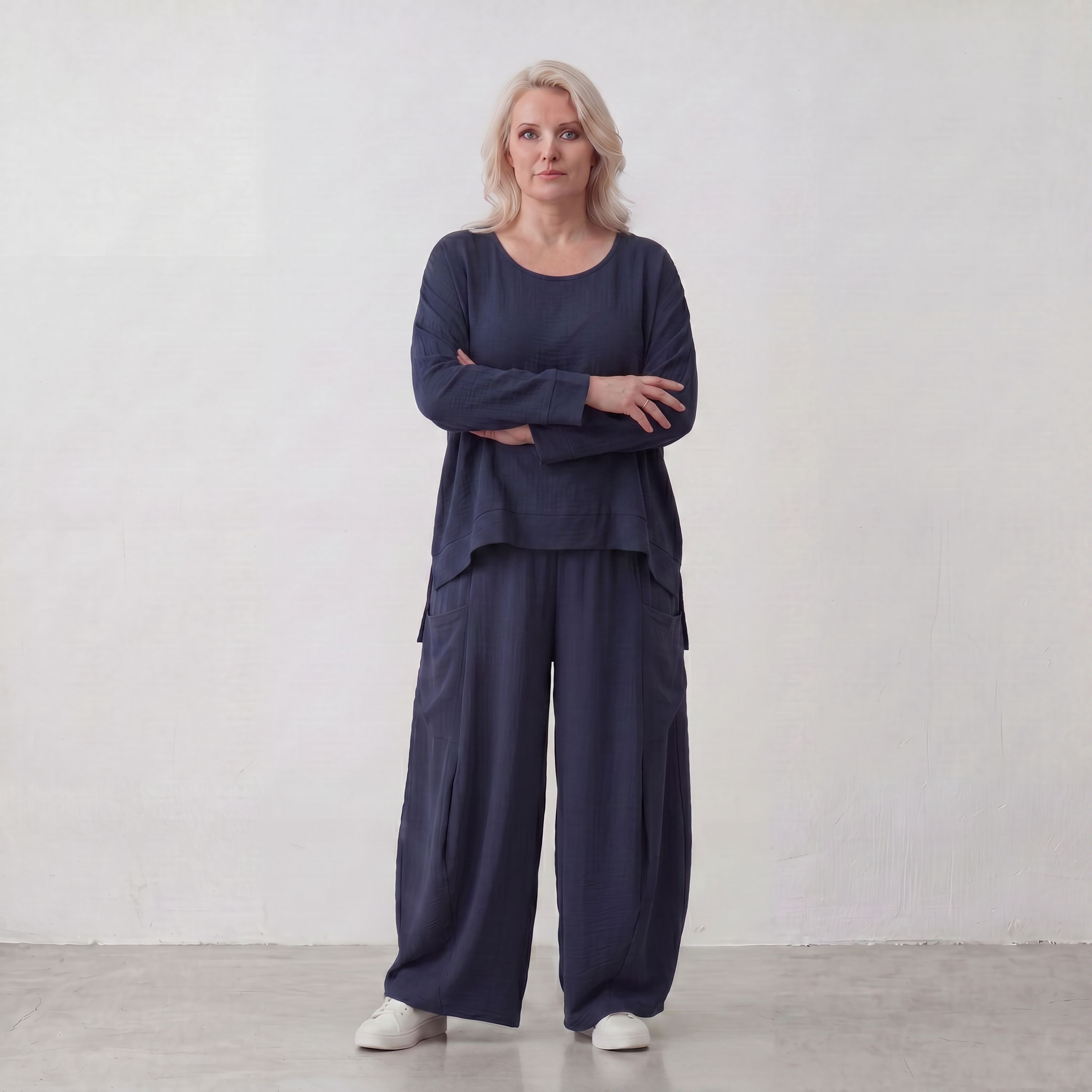AKH Fashion · Überwurf · Melinda · 7011 · Ocean