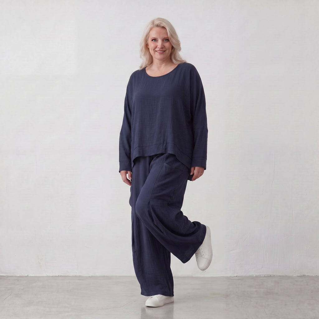 AKH Fashion · Überwurf · Melinda · 7011 · Ocean