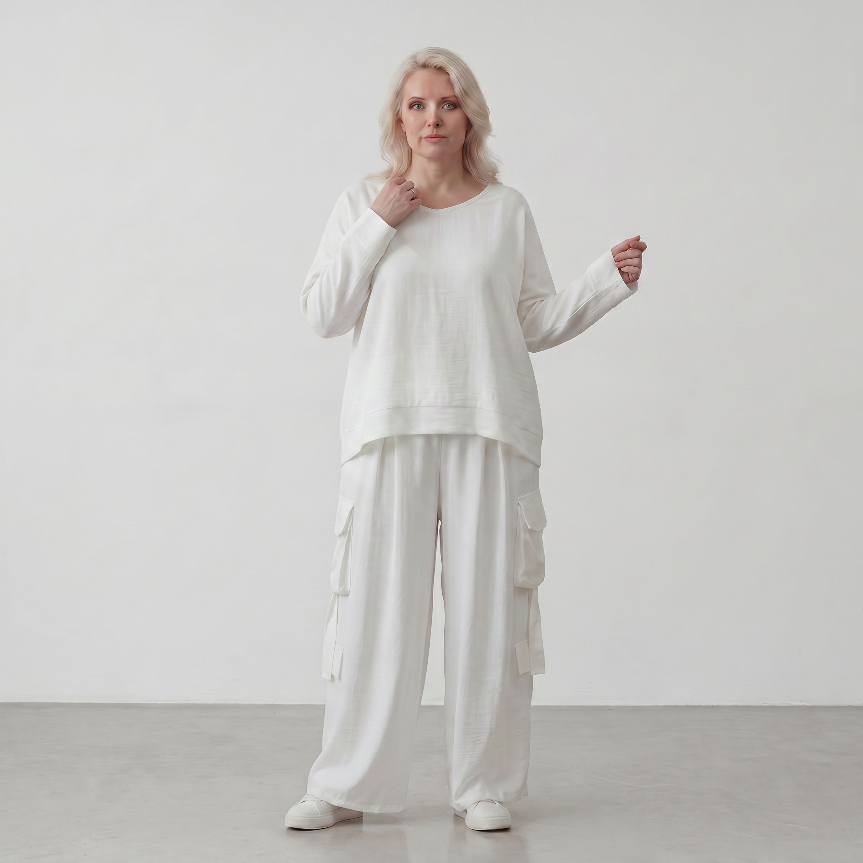 AKH Fashion · Hose · Melinda · 7125 · Pearl