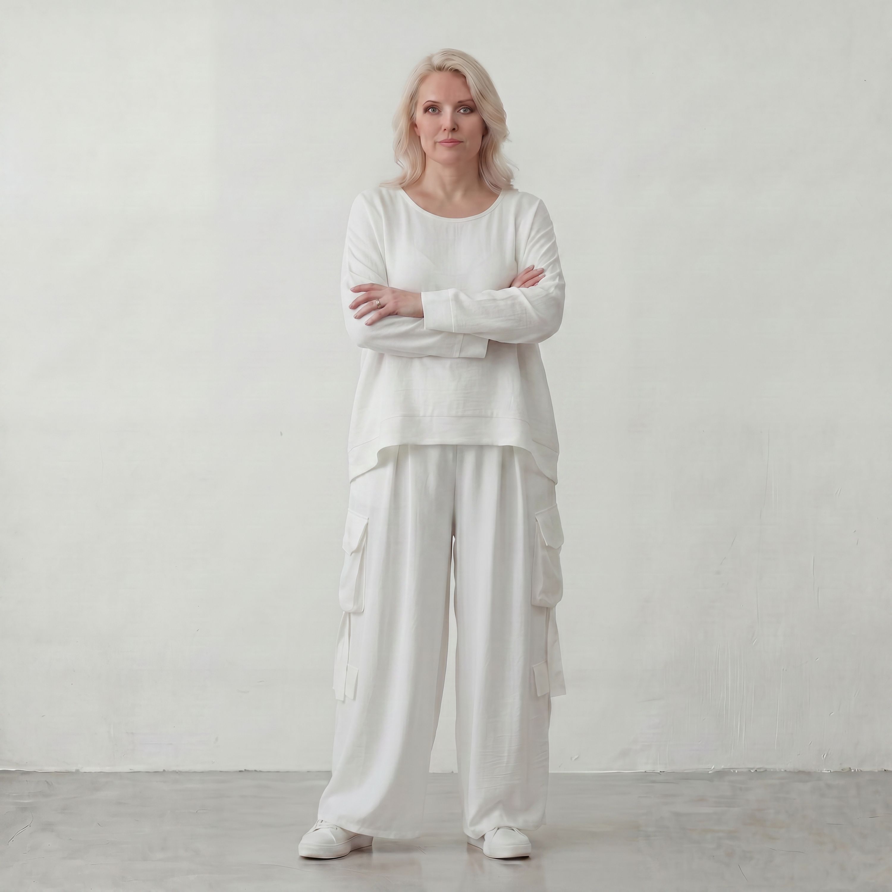 AKH Fashion · Hose · Melinda · 7125 · Pearl
