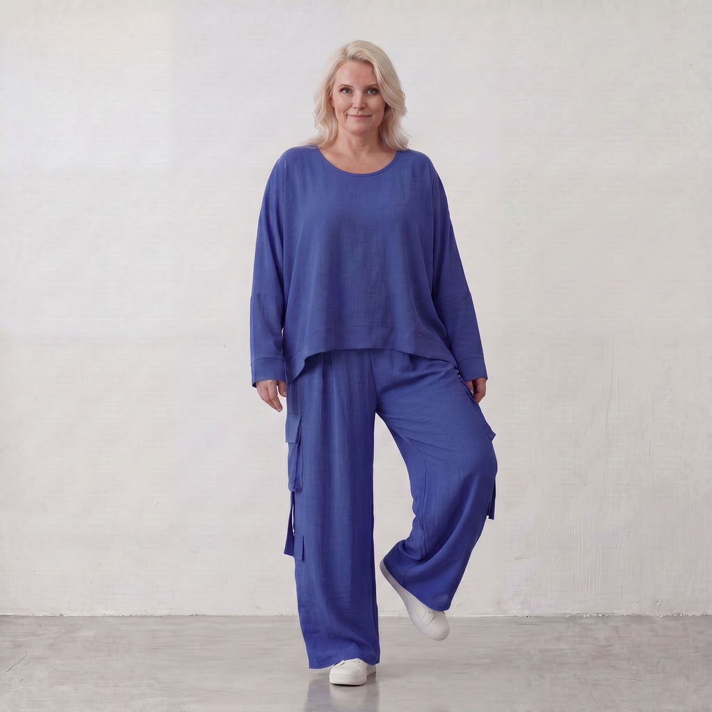 AKH Fashion · Hose · Melinda · 7125 · Sapphire