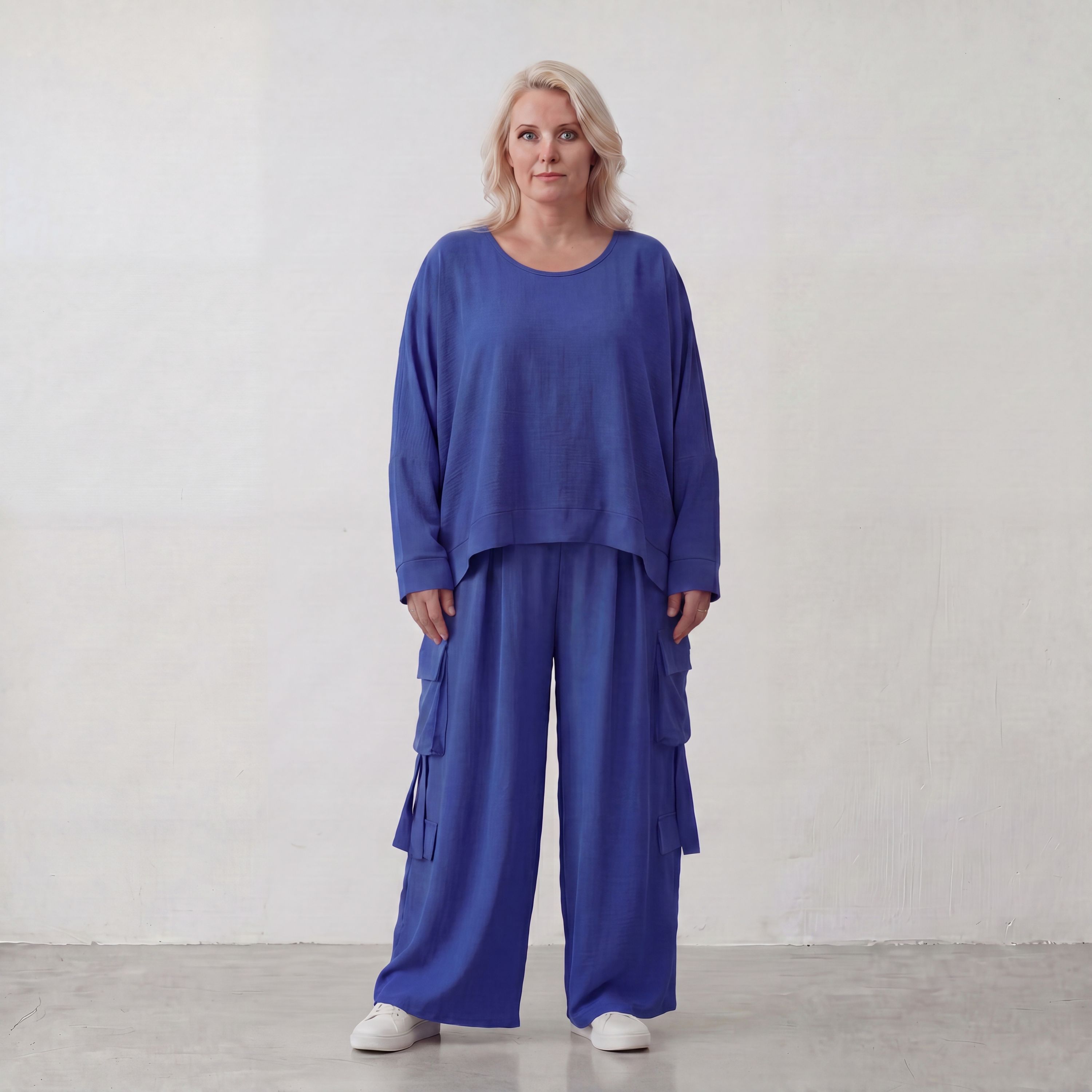 AKH Fashion · Überwurf · Melinda · 7011 · Sapphire