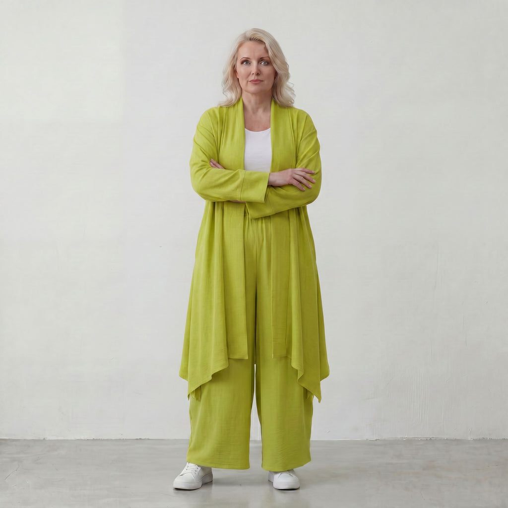AKH Fashion · Cardigan · Melinda · 7040 · AppleGrün