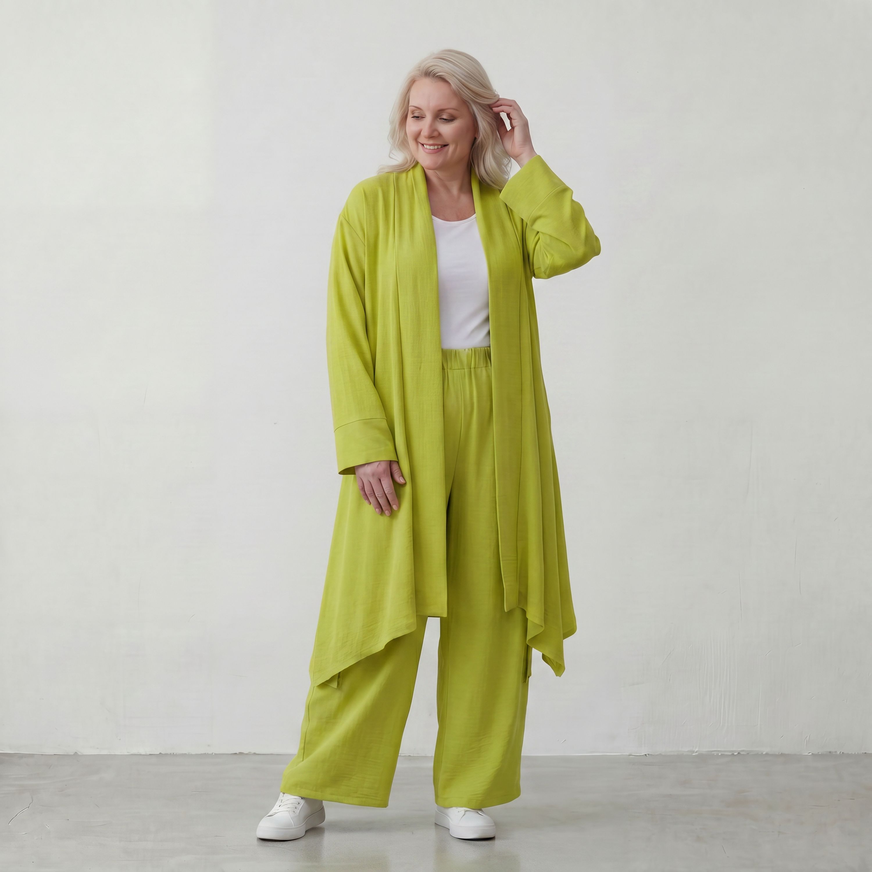 AKH Fashion · Cardigan · Melinda · 7040 · AppleGrün