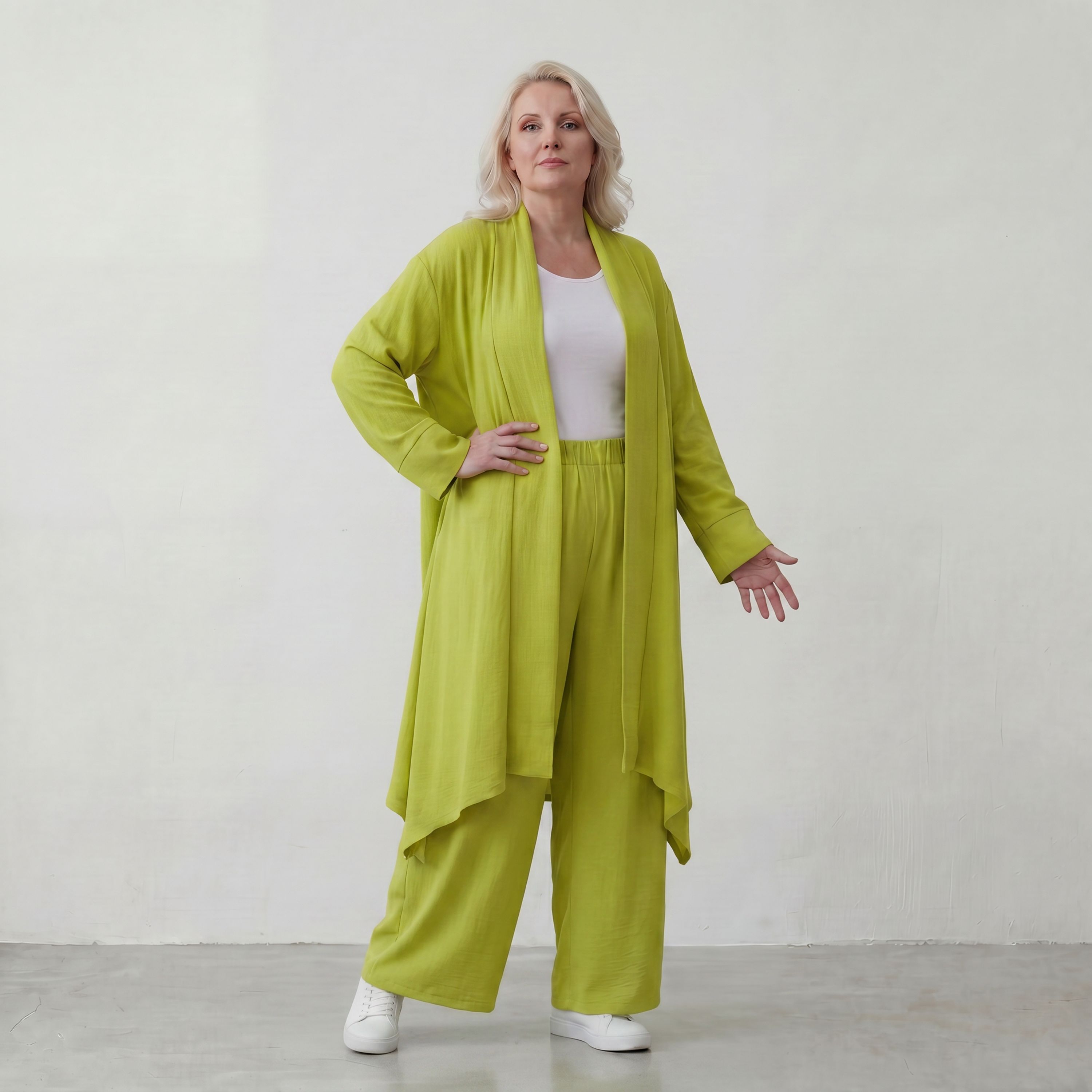 AKH Fashion · Cardigan · Melinda · 7040 · AppleGrün