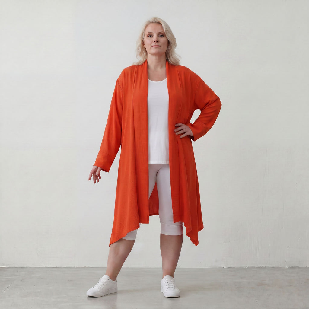 AKH Fashion · Cardigan · Melinda · 7040 · Coral