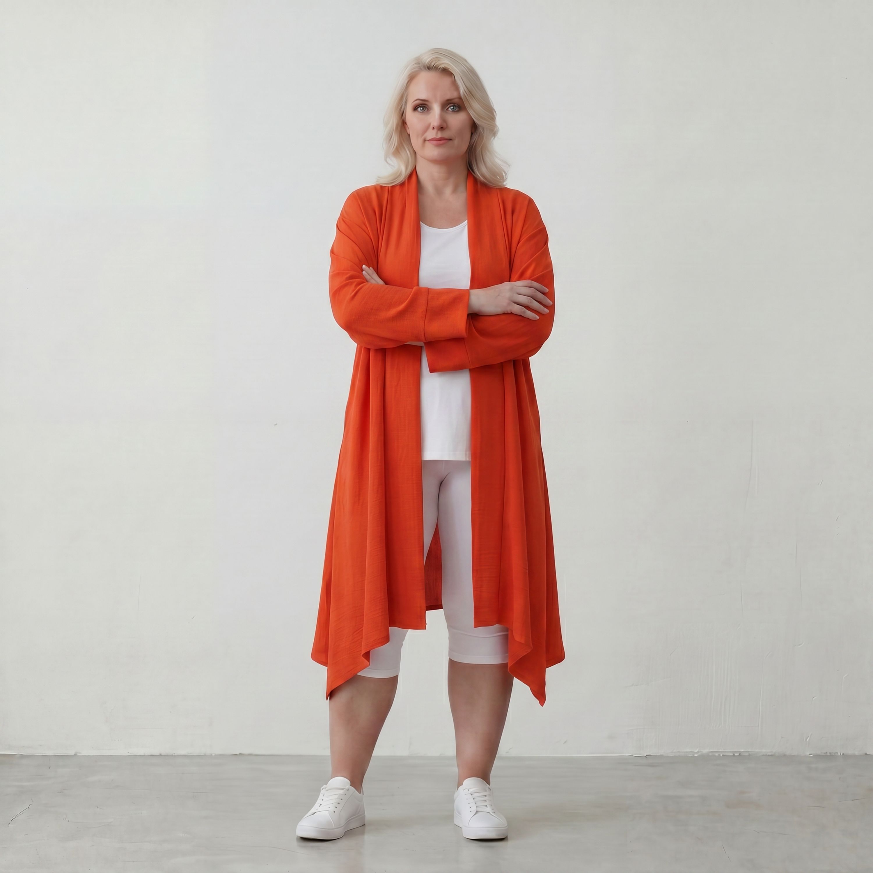 AKH Fashion · Cardigan · Melinda · 7040 · Coral