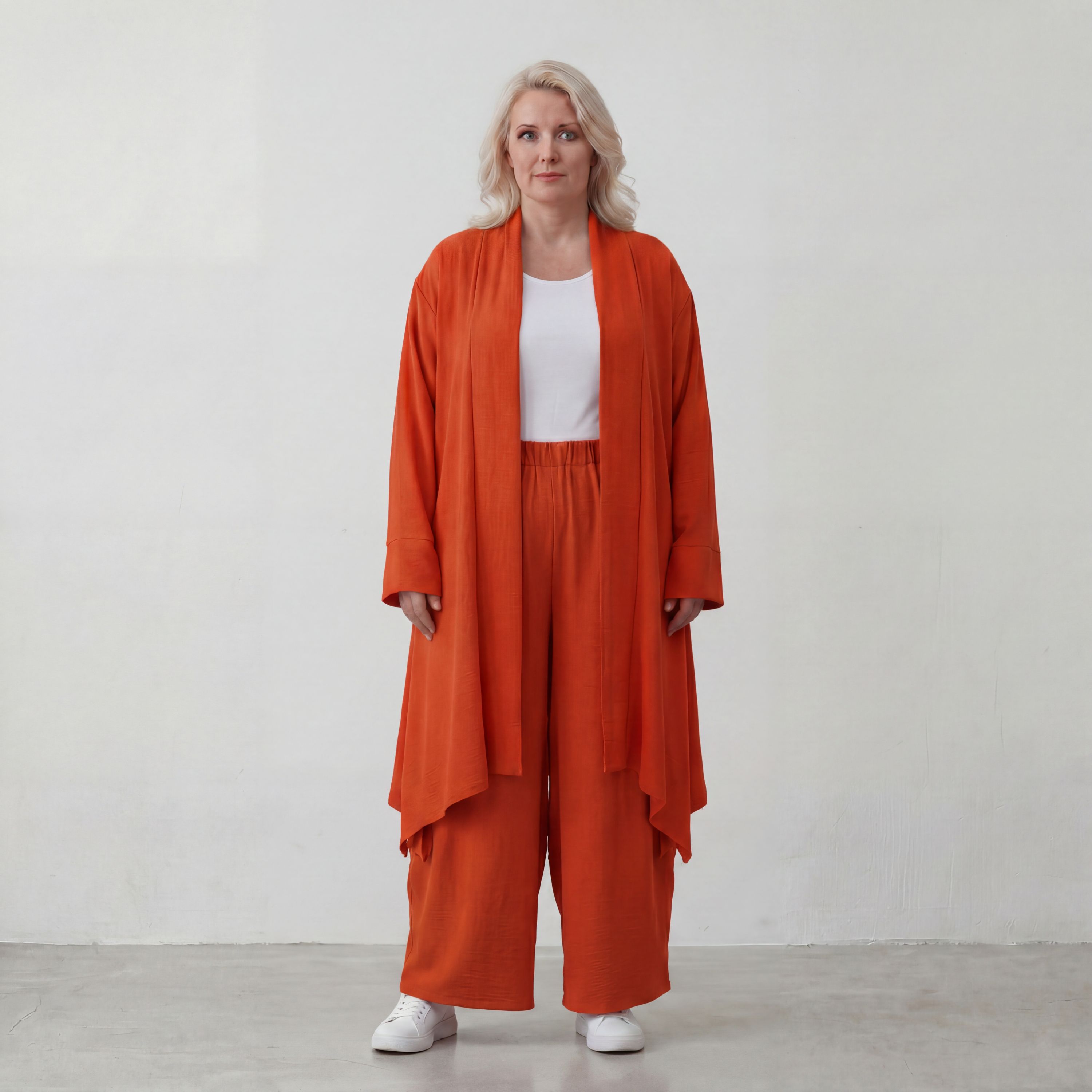 AKH Fashion · Cardigan · Melinda · 7040 · Coral