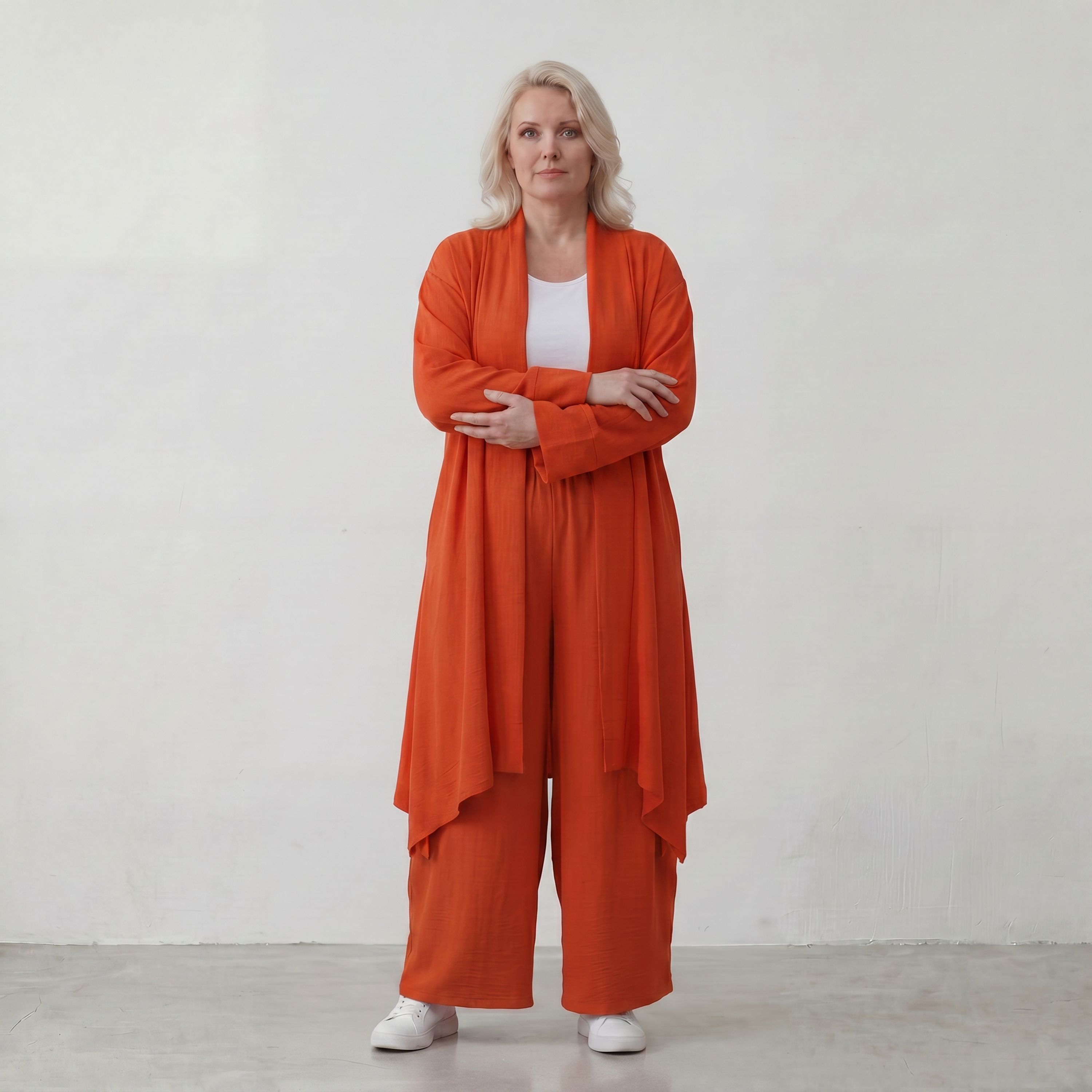 AKH Fashion · Cardigan · Melinda · 7040 · Coral