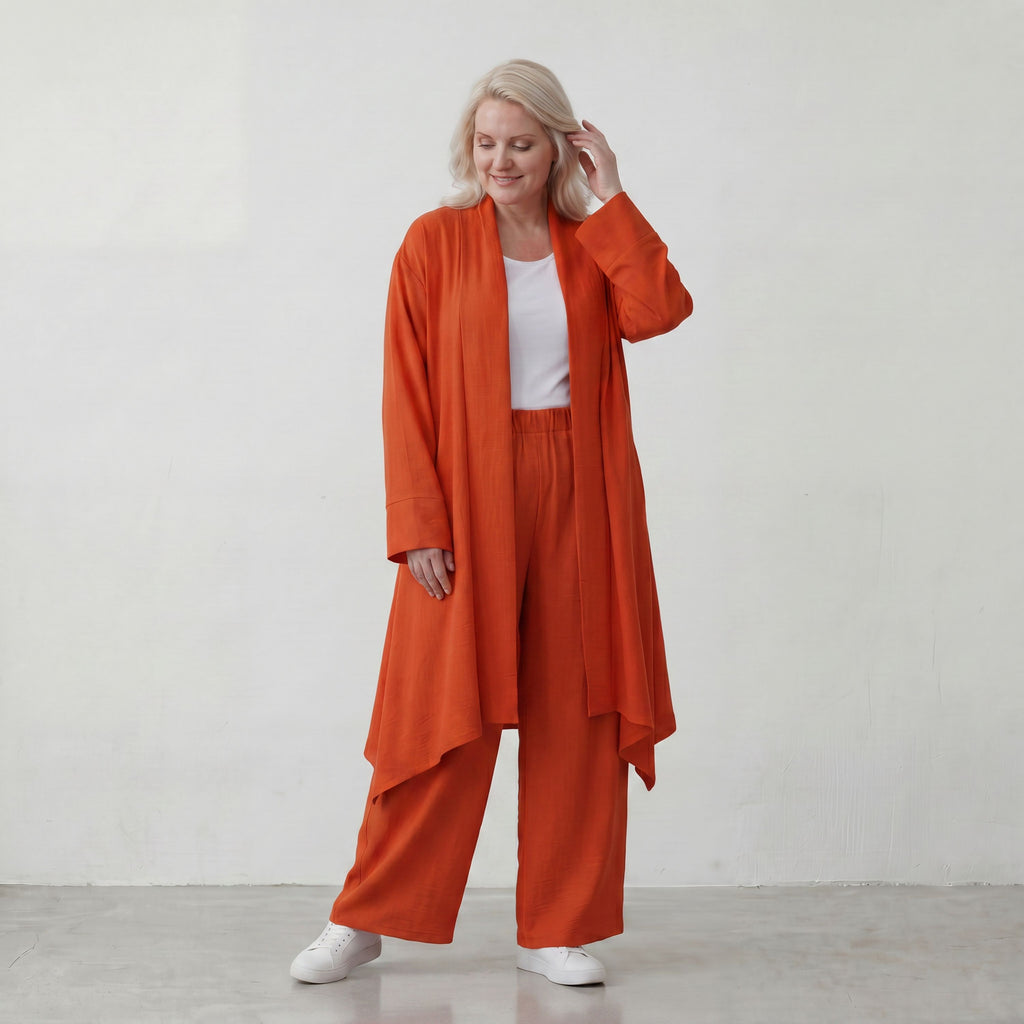 AKH Fashion · Cardigan · Melinda · 7040 · Coral