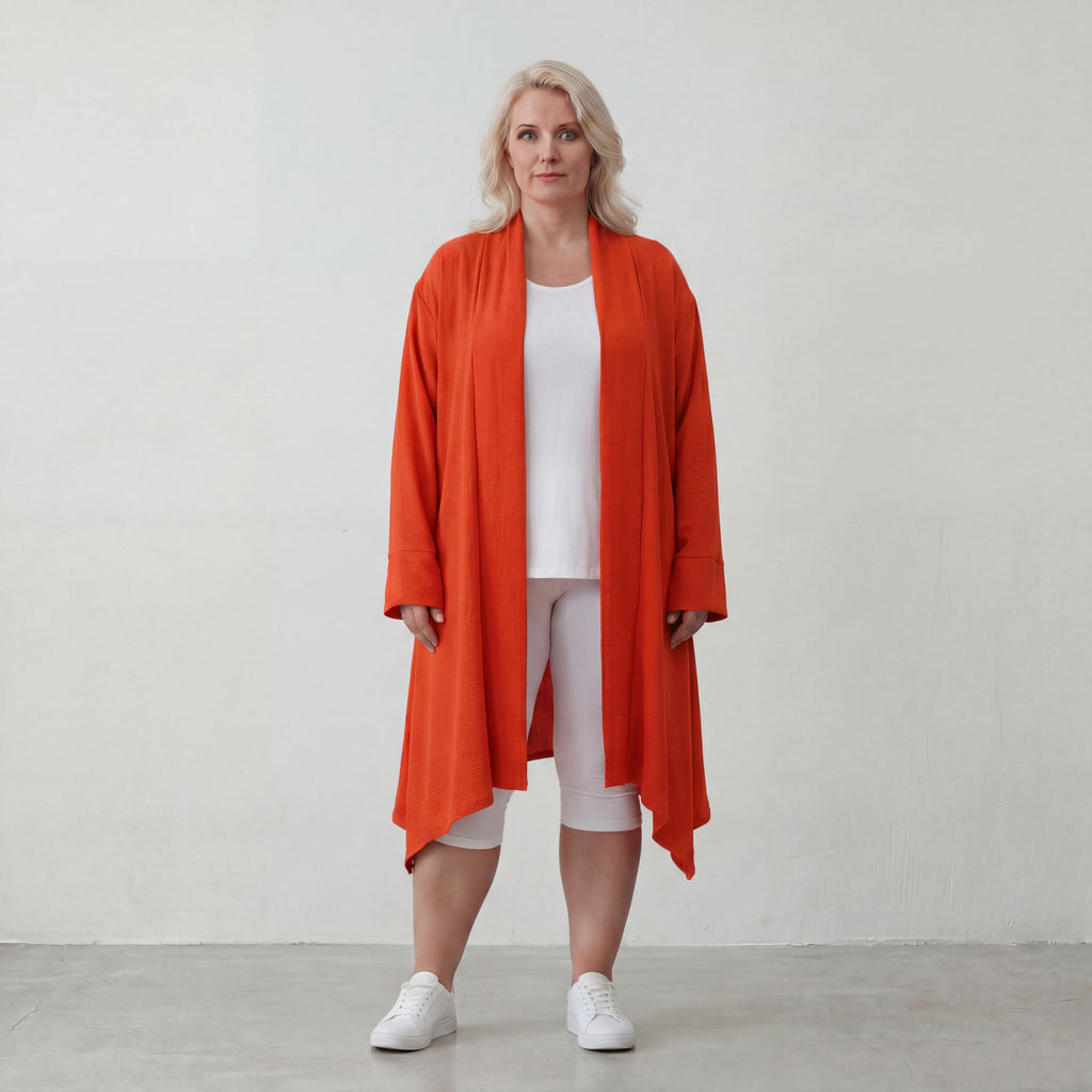 AKH Fashion · Cardigan · Melinda · 7040 · Coral
