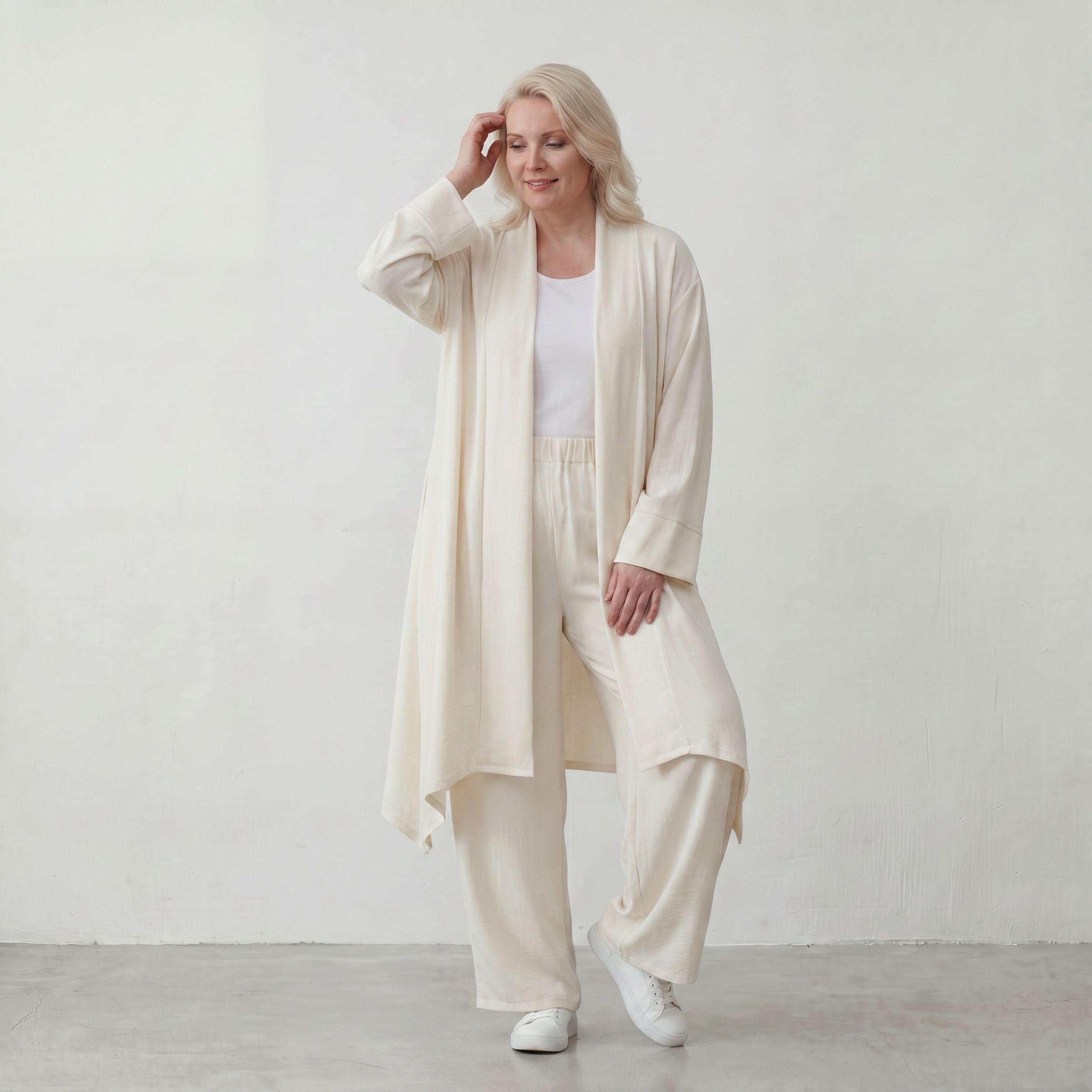 AKH Fashion · Cardigan · Melinda · 7040 · Ivory