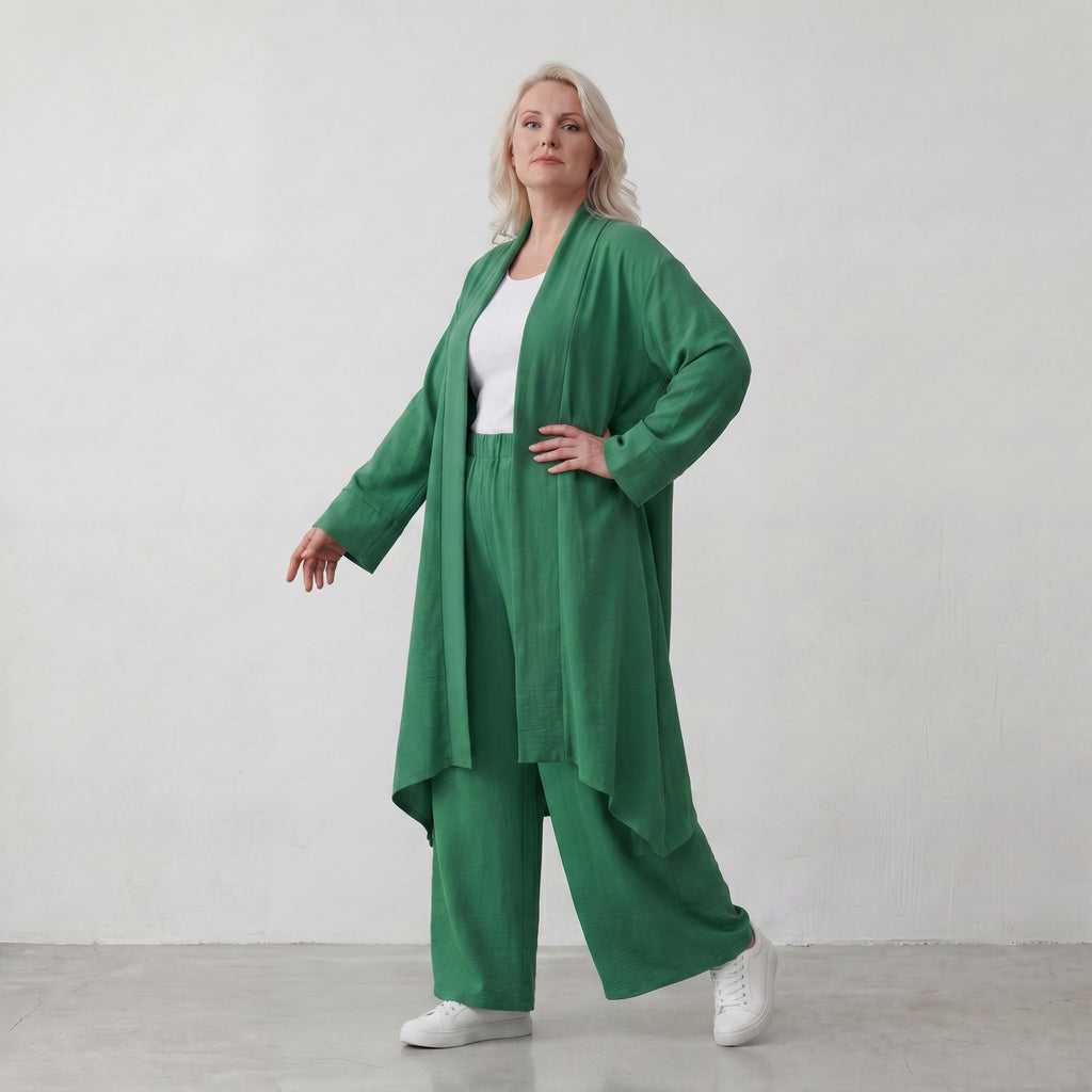AKH Fashion · Cardigan · Melinda · 7040 · Jade