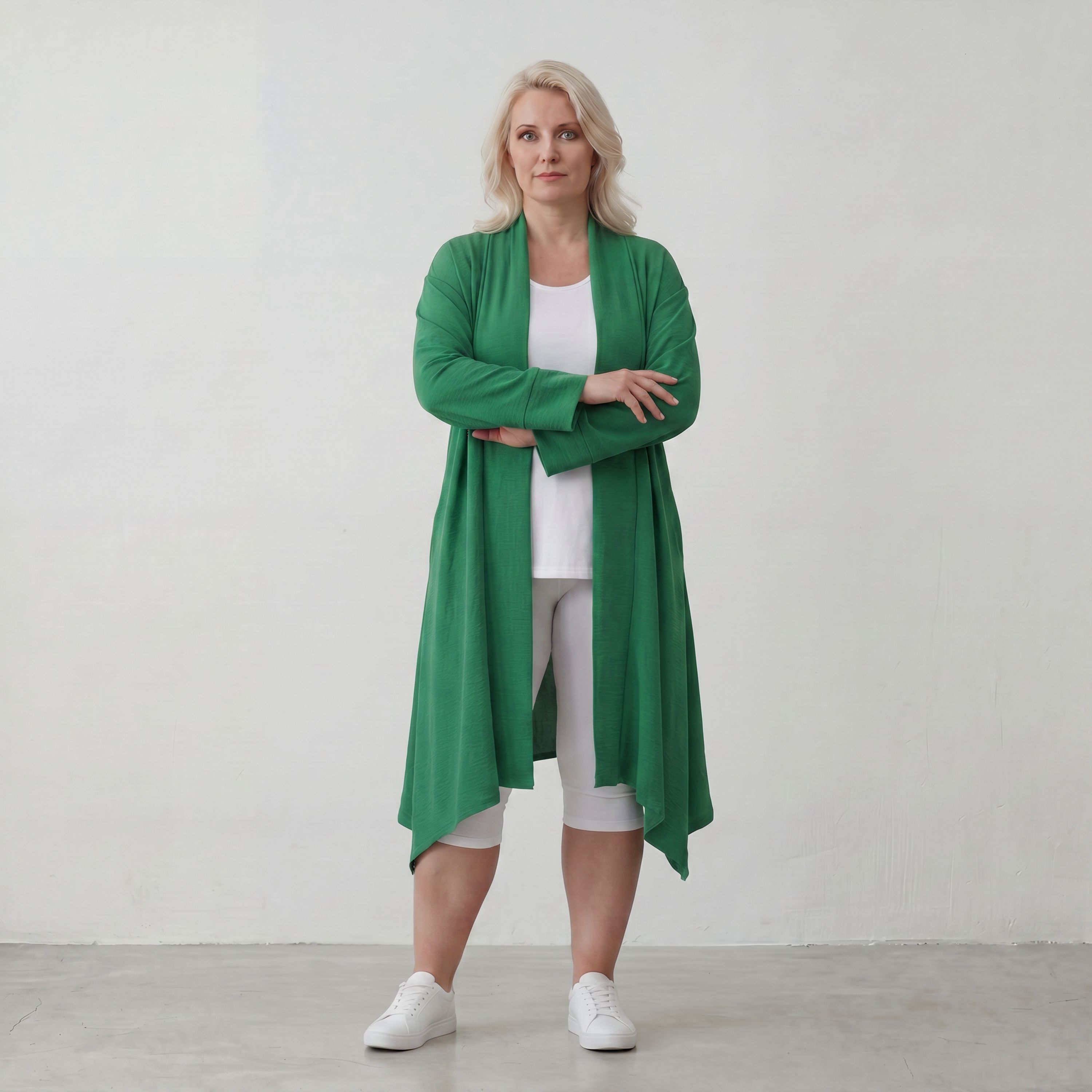 AKH Fashion · Cardigan · Melinda · 7040 · Jade