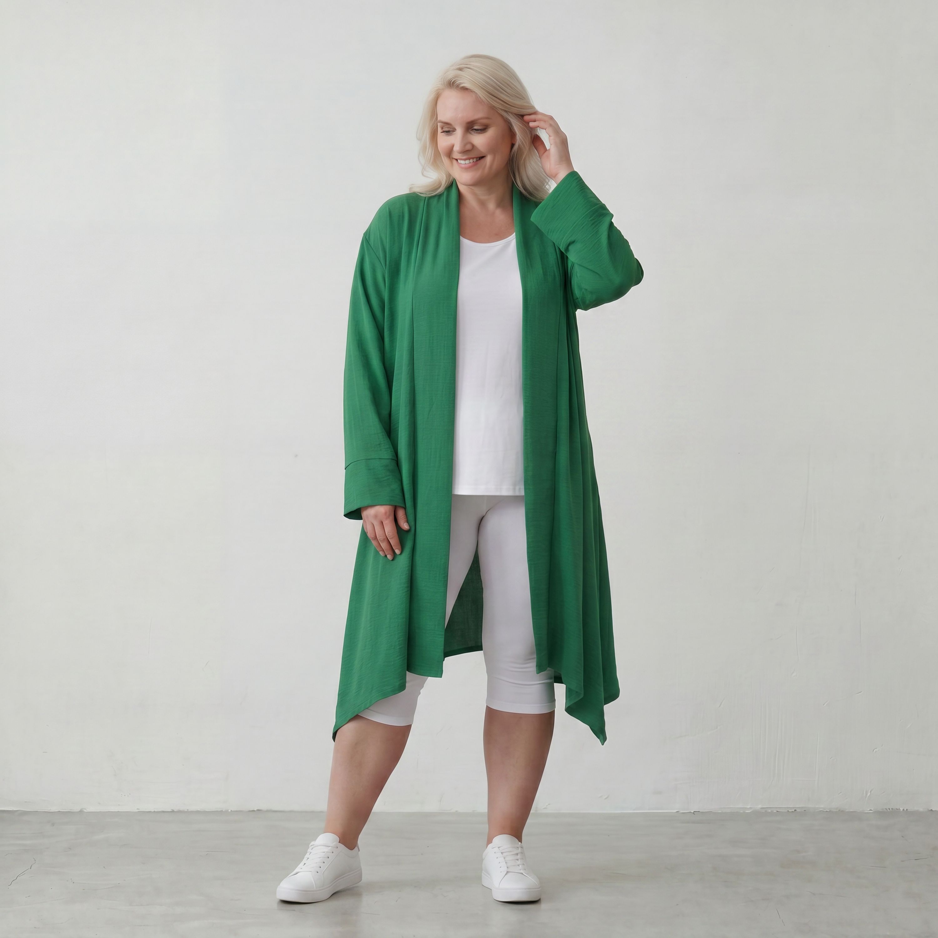 AKH Fashion · Cardigan · Melinda · 7040 · Jade