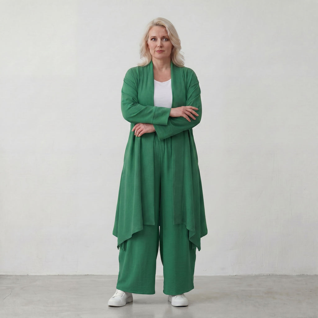 AKH Fashion · Cardigan · Melinda · 7040 · Jade