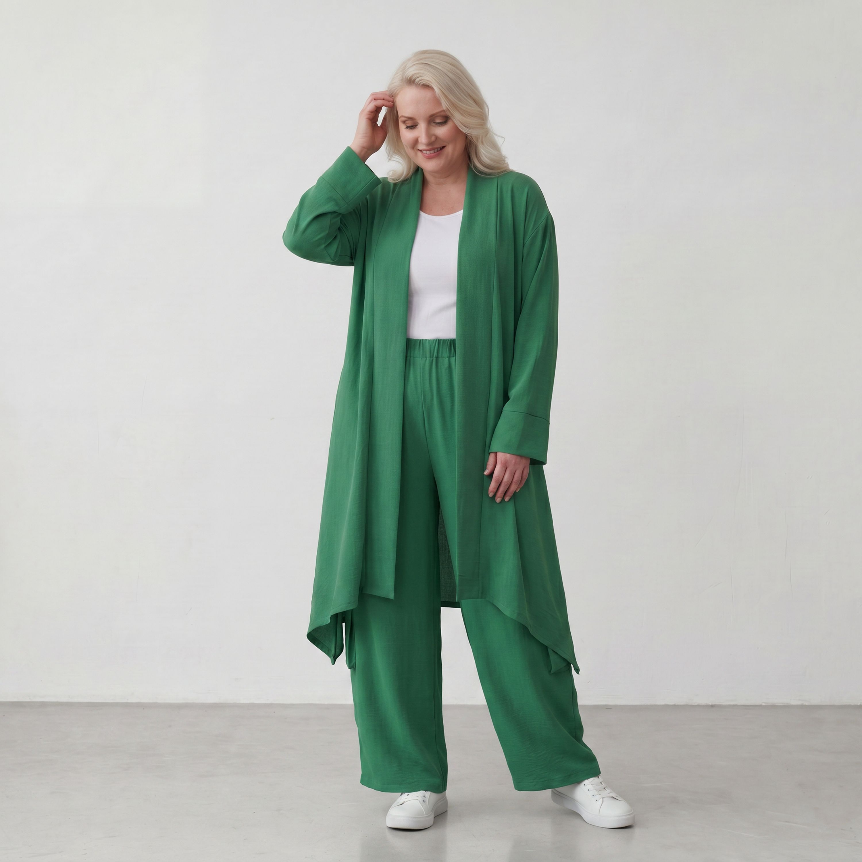 AKH Fashion · Cardigan · Melinda · 7040 · Jade