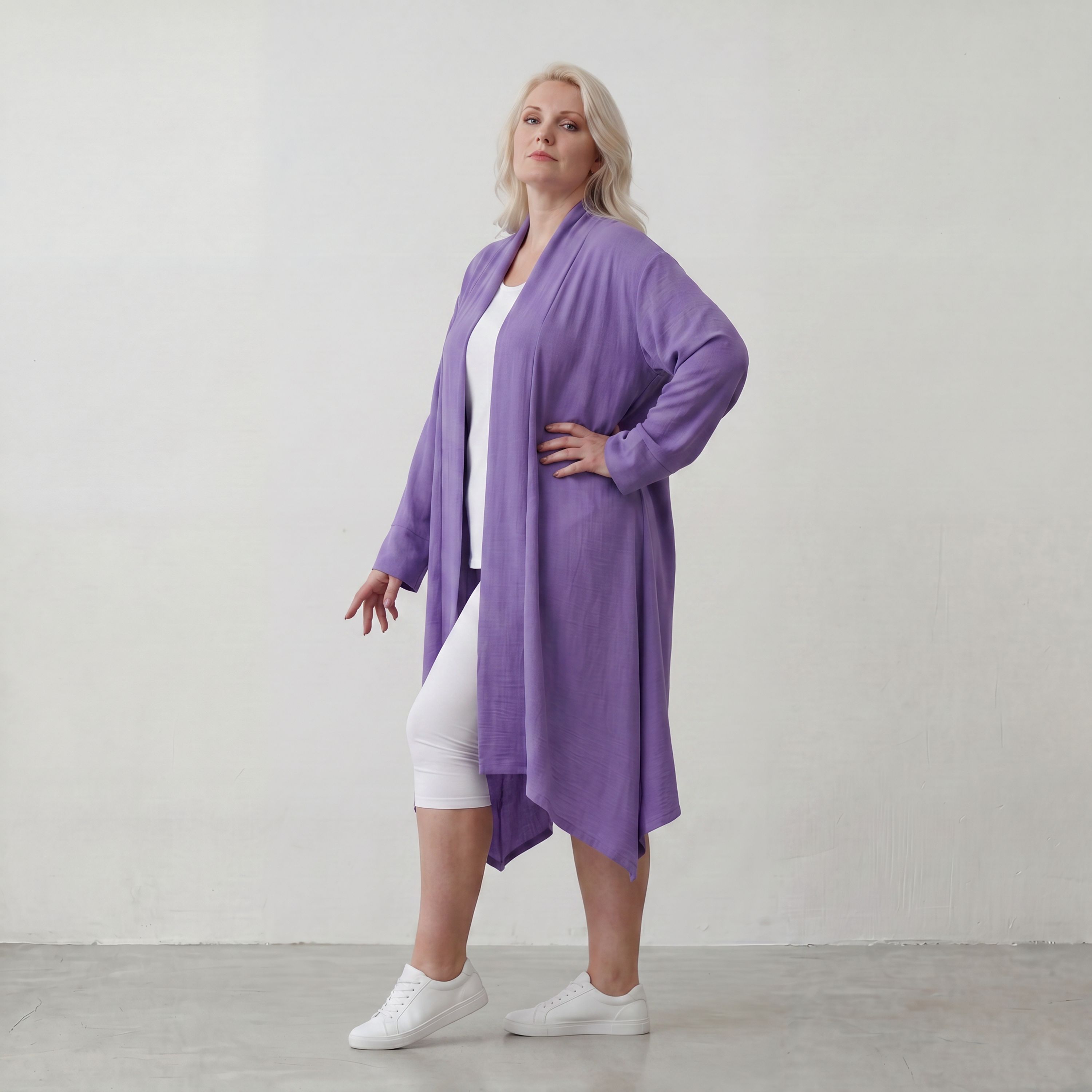 AKH Fashion · Cardigan · Melinda · 7040 · Lavender