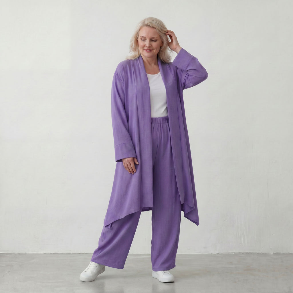 AKH Fashion · Cardigan · Melinda · 7040 · Lavender