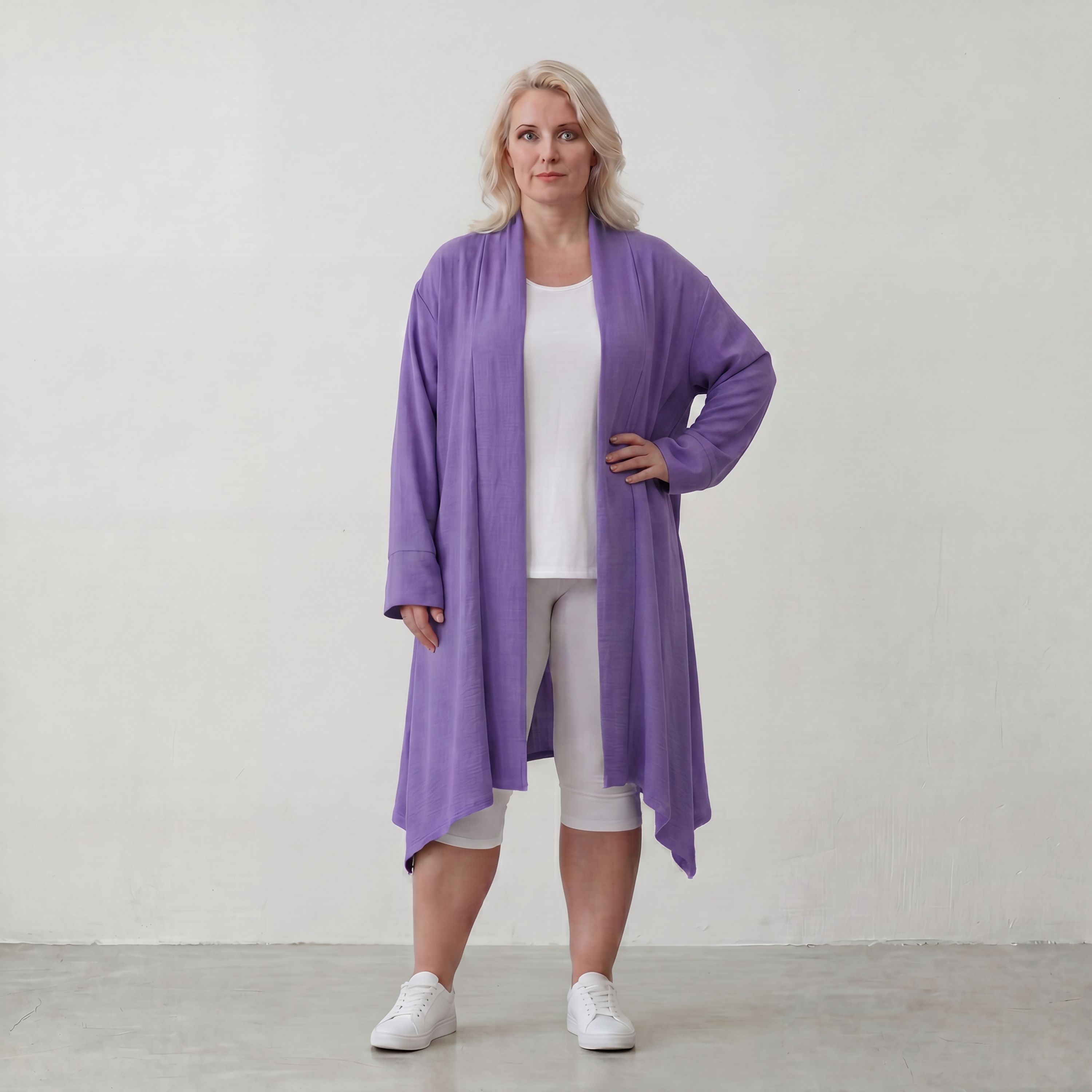 AKH Fashion · Cardigan · Melinda · 7040 · Lavender