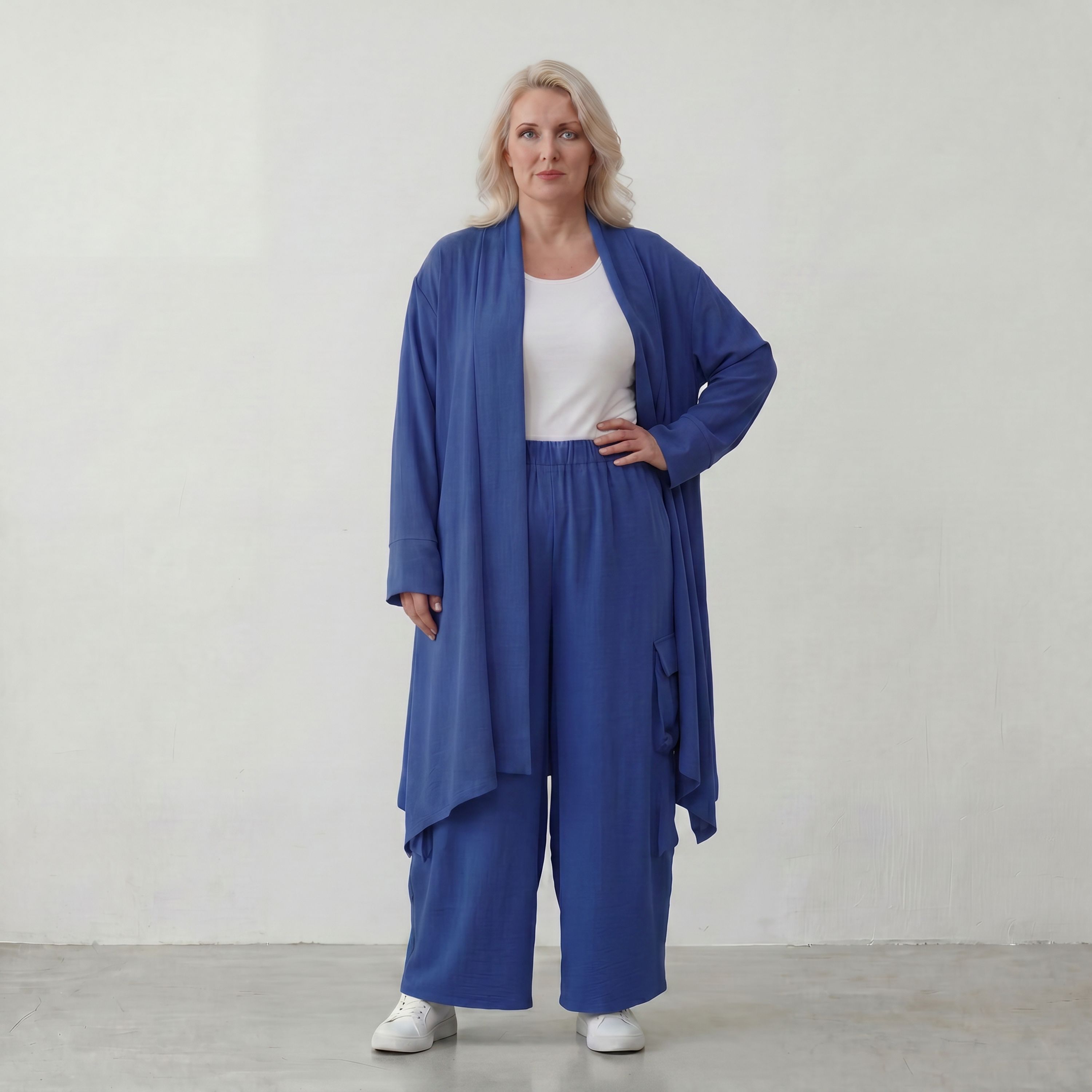AKH Fashion · Cardigan · Melinda · 7040 · Sapphire