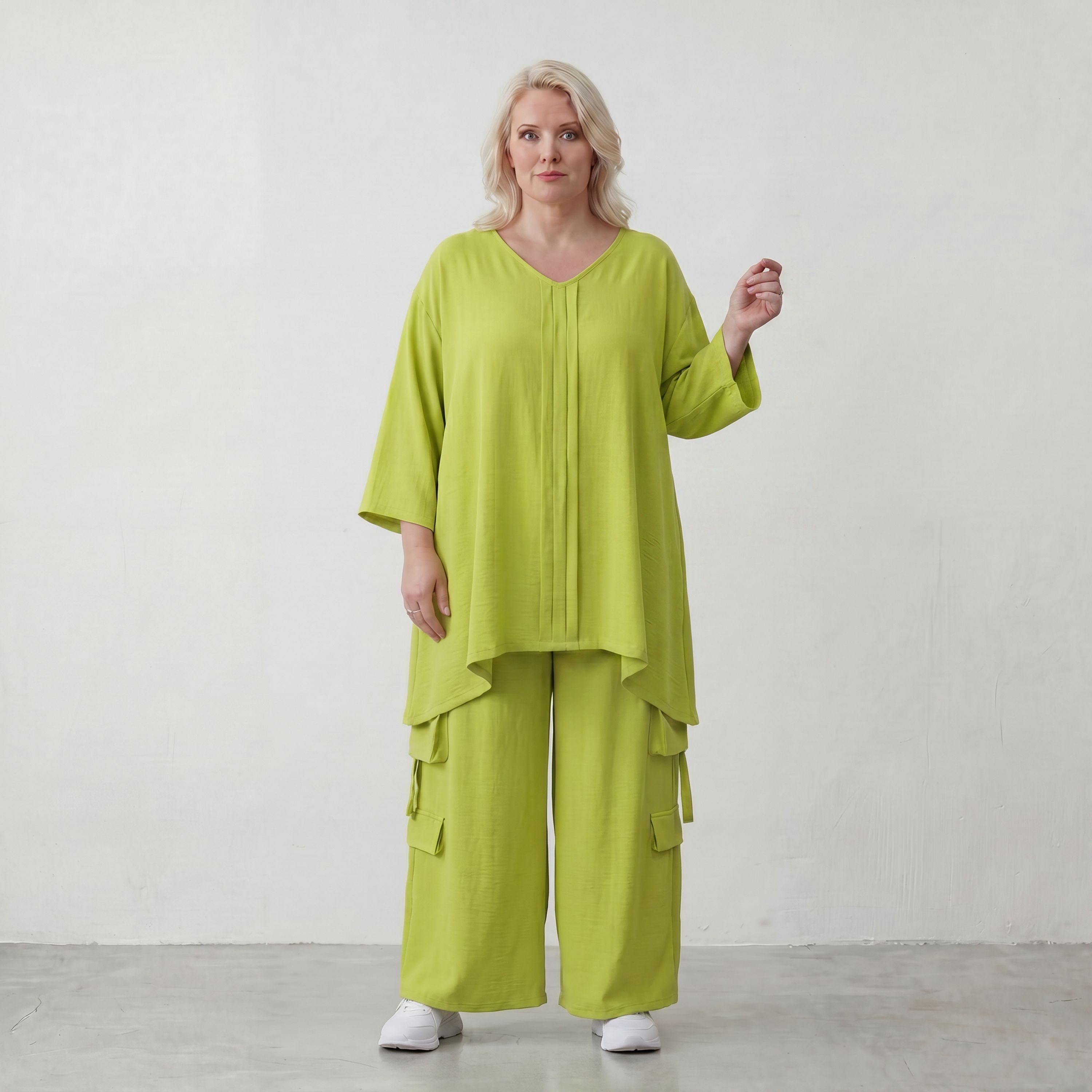 AKH Fashion · Shirt · Melinda · 7069 · AppleGrün