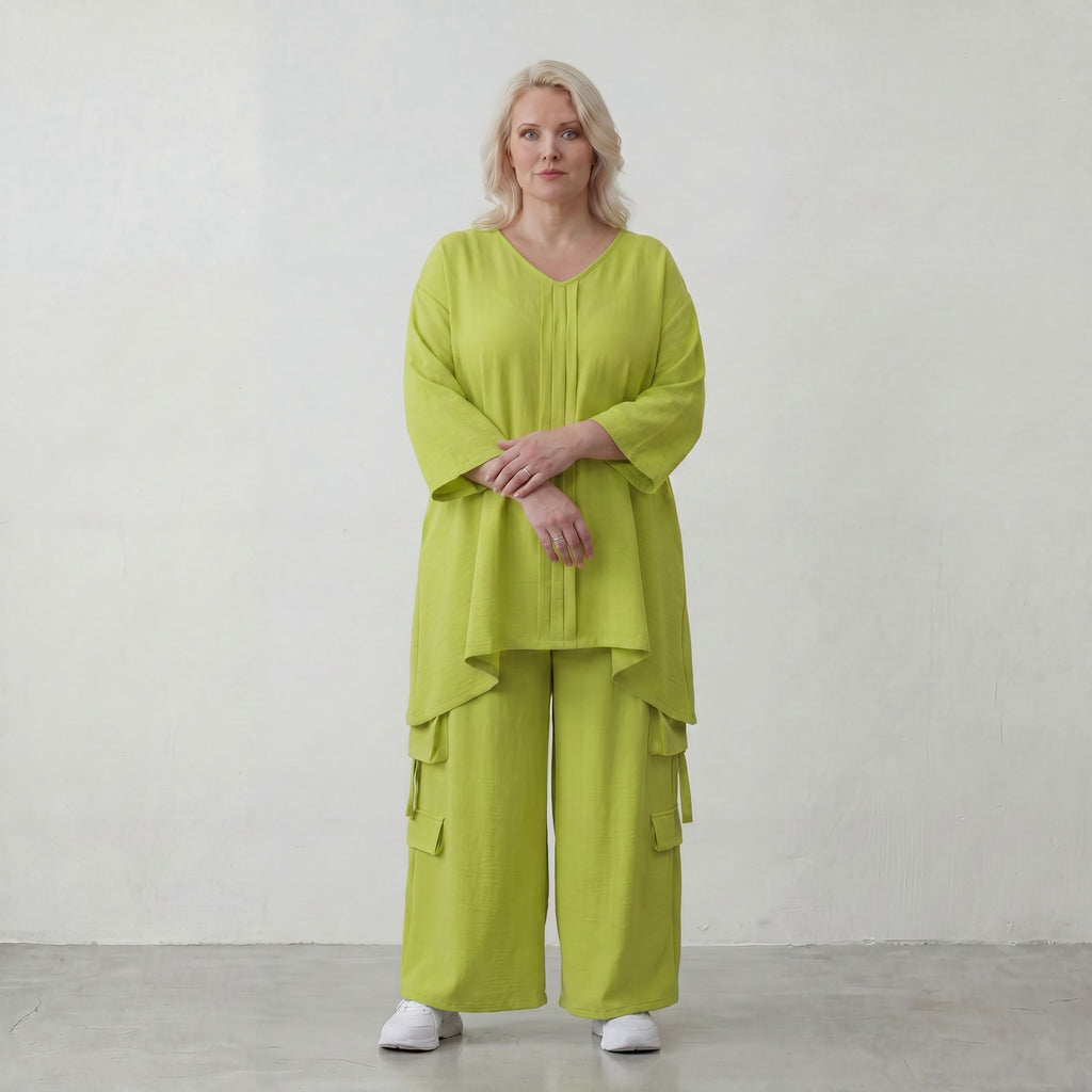 AKH Fashion · Shirt · Melinda · 7069 · AppleGrün