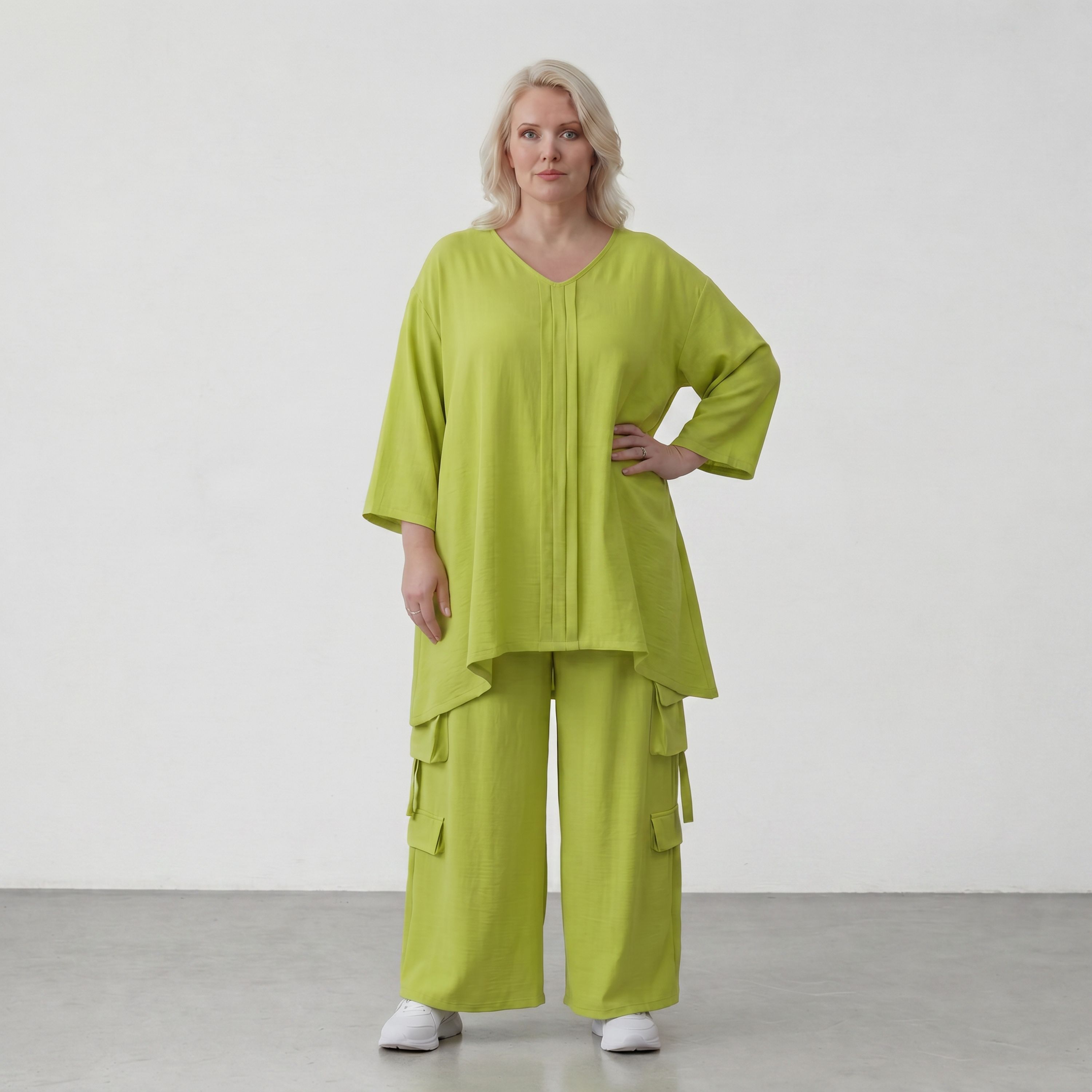 AKH Fashion · Shirt · Melinda · 7069 · AppleGrün
