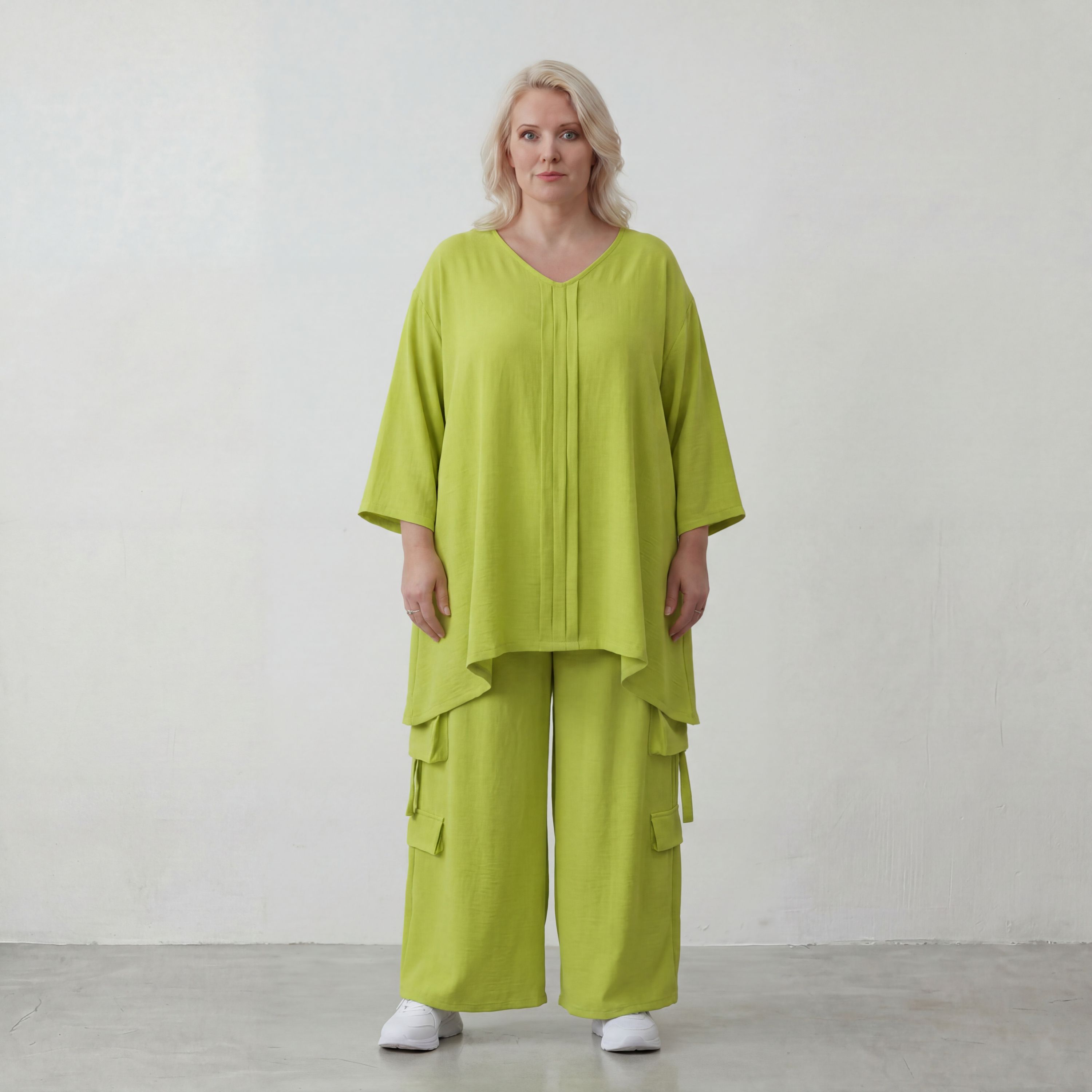 AKH Fashion · Shirt · Melinda · 7069 · AppleGrün