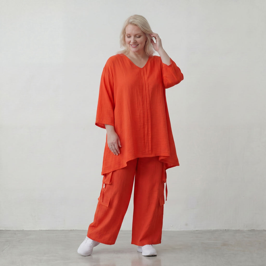 AKH Fashion · Shirt · Melinda · 7069 · Coral