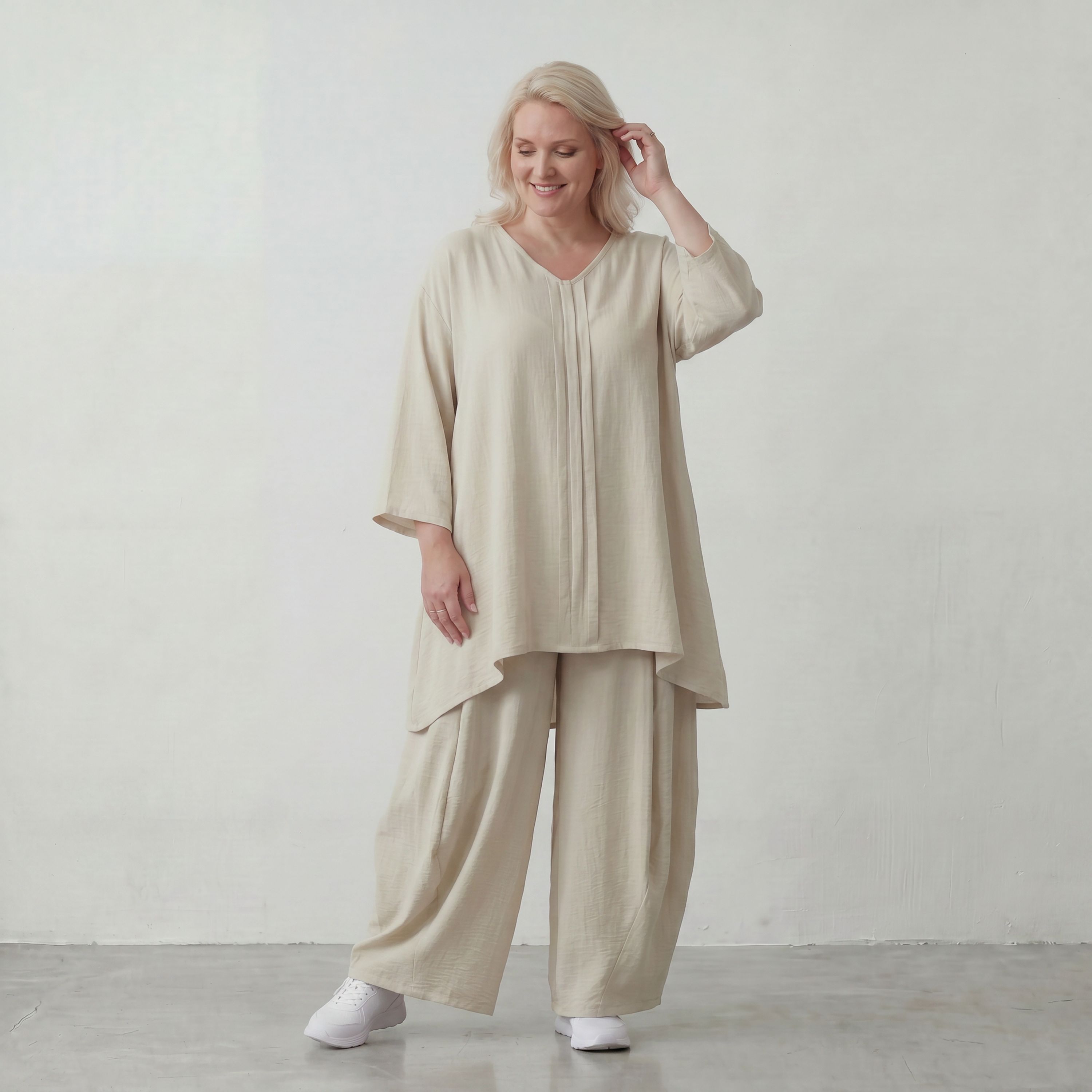AKH Fashion · Shirt · Melinda · 7069 · Dune