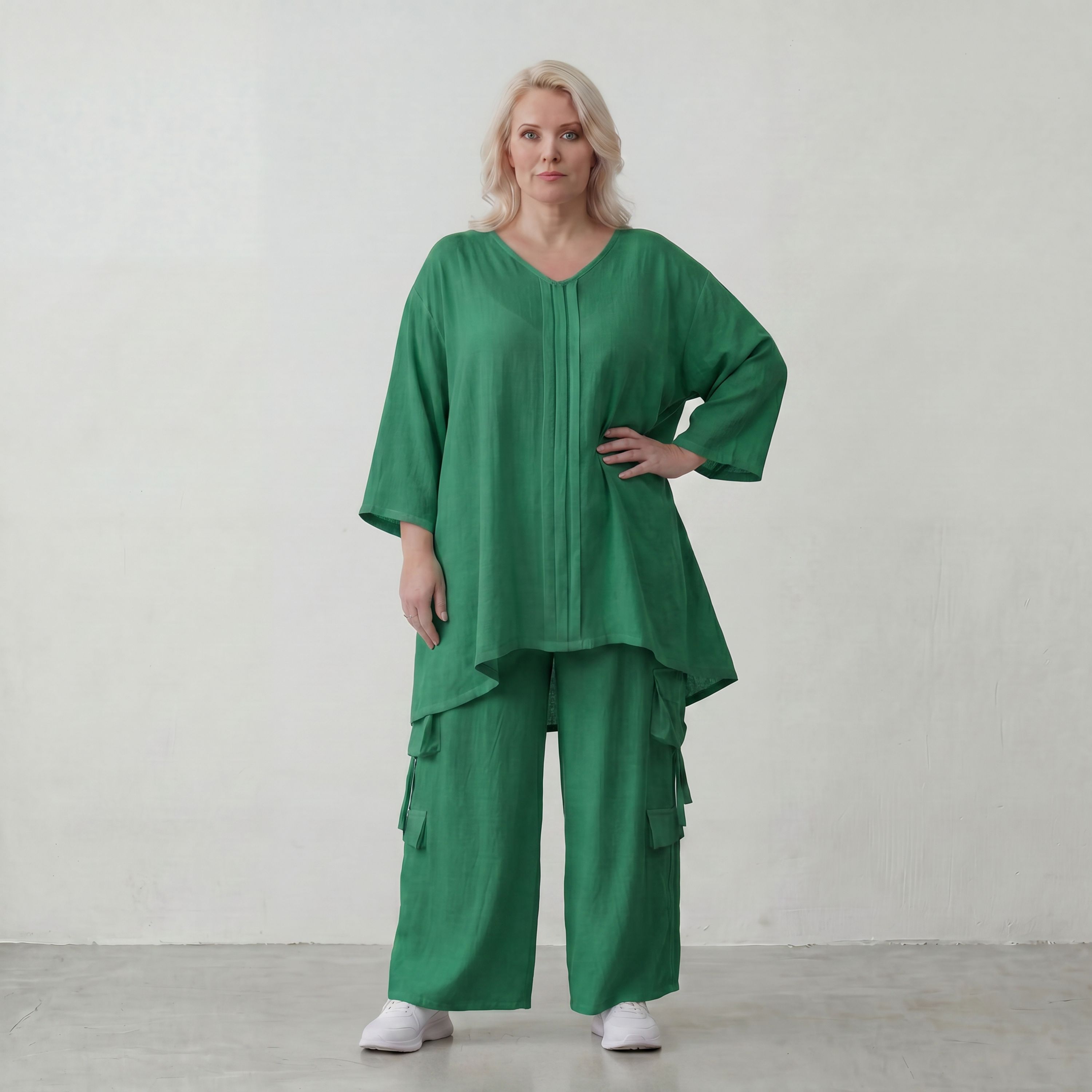 AKH Fashion · Shirt · Melinda · 7069 · Jade