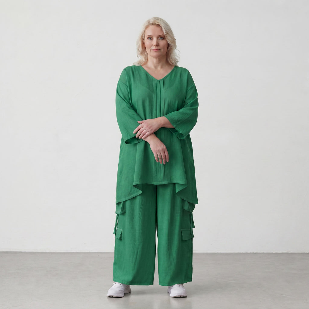AKH Fashion · Shirt · Melinda · 7069 · Jade