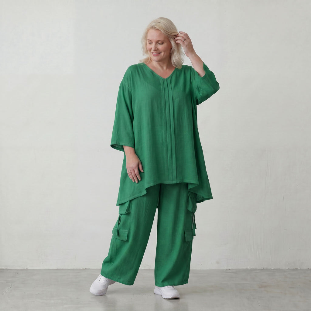 AKH Fashion · Shirt · Melinda · 7069 · Jade