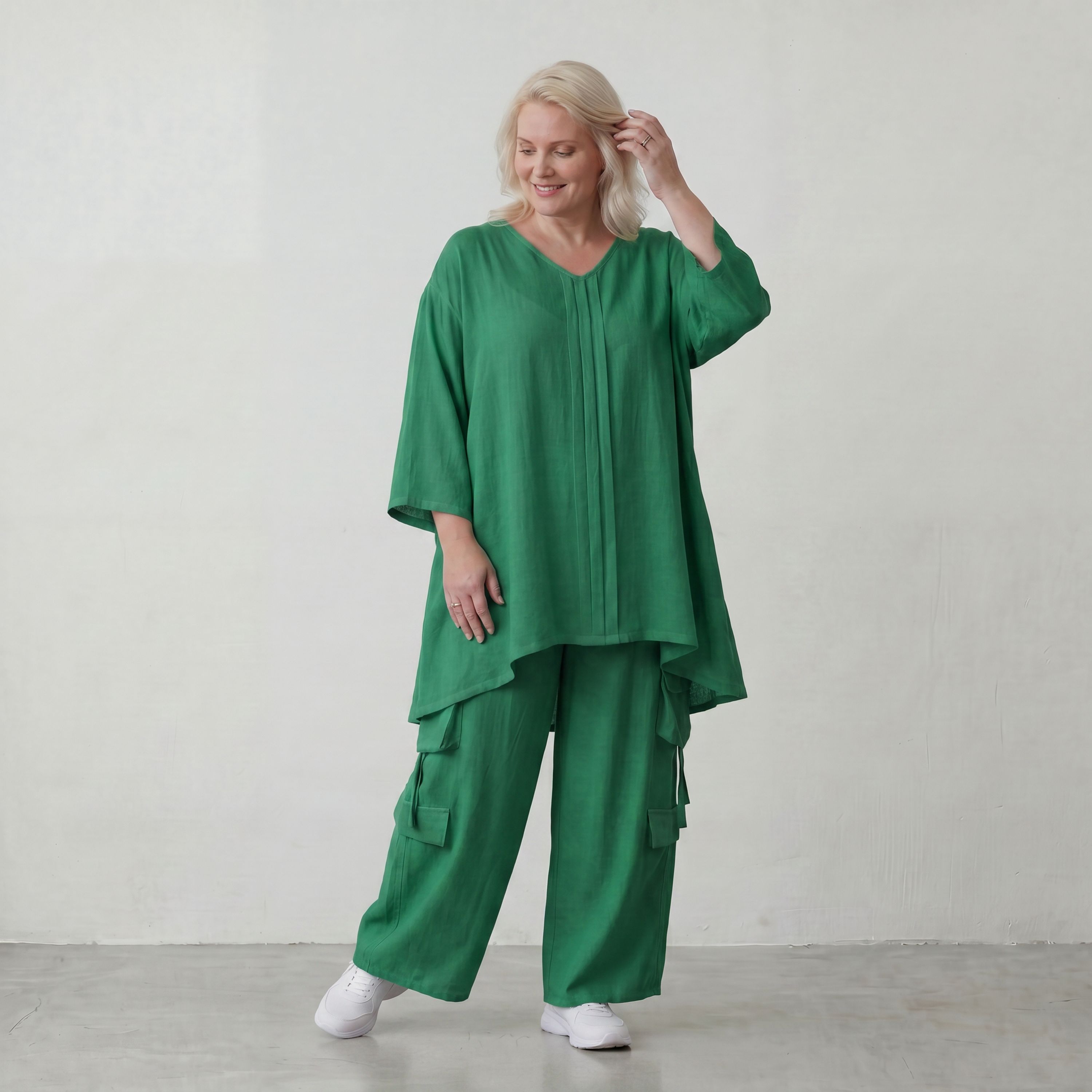 AKH Fashion · Shirt · Melinda · 7069 · Jade