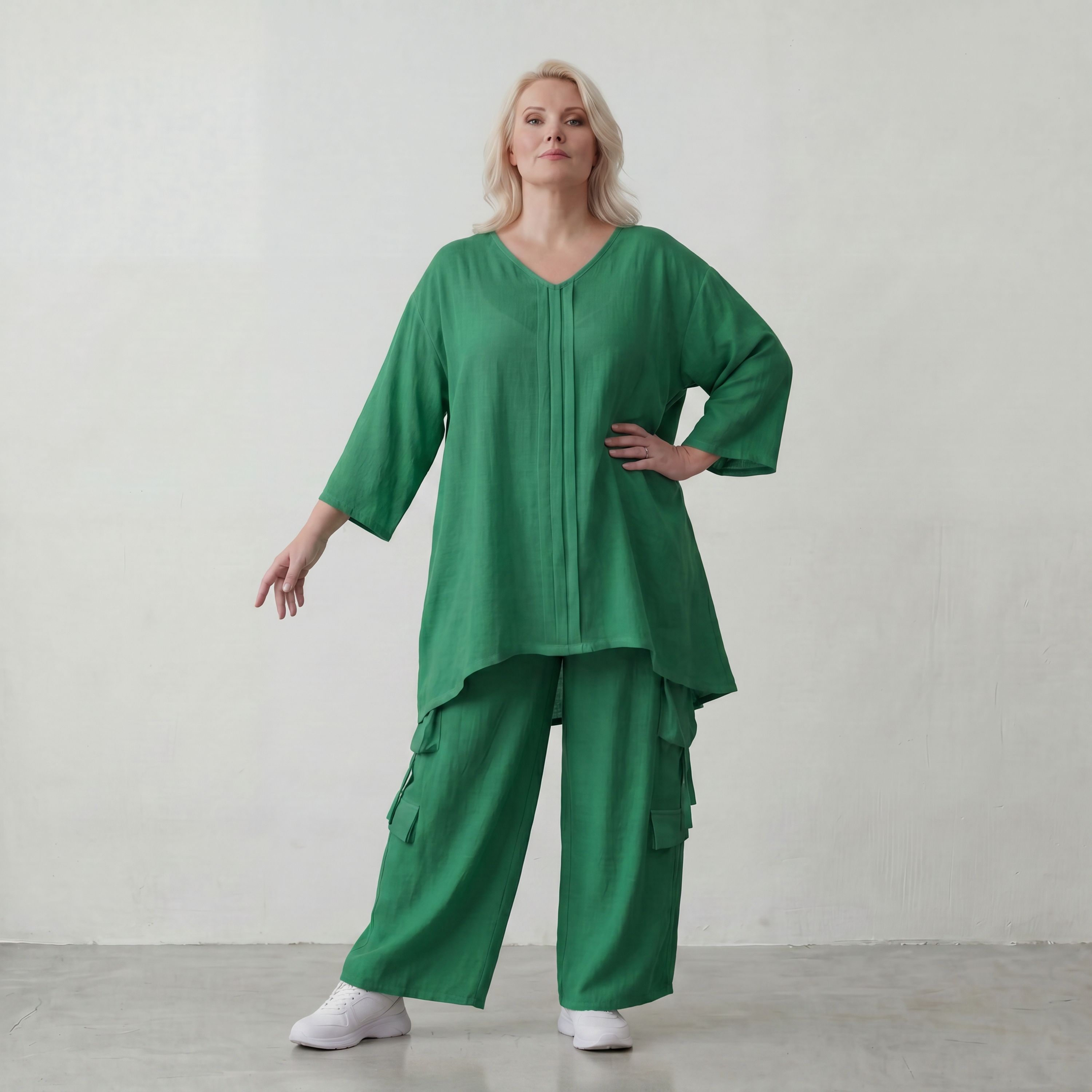 AKH Fashion · Shirt · Melinda · 7069 · Jade