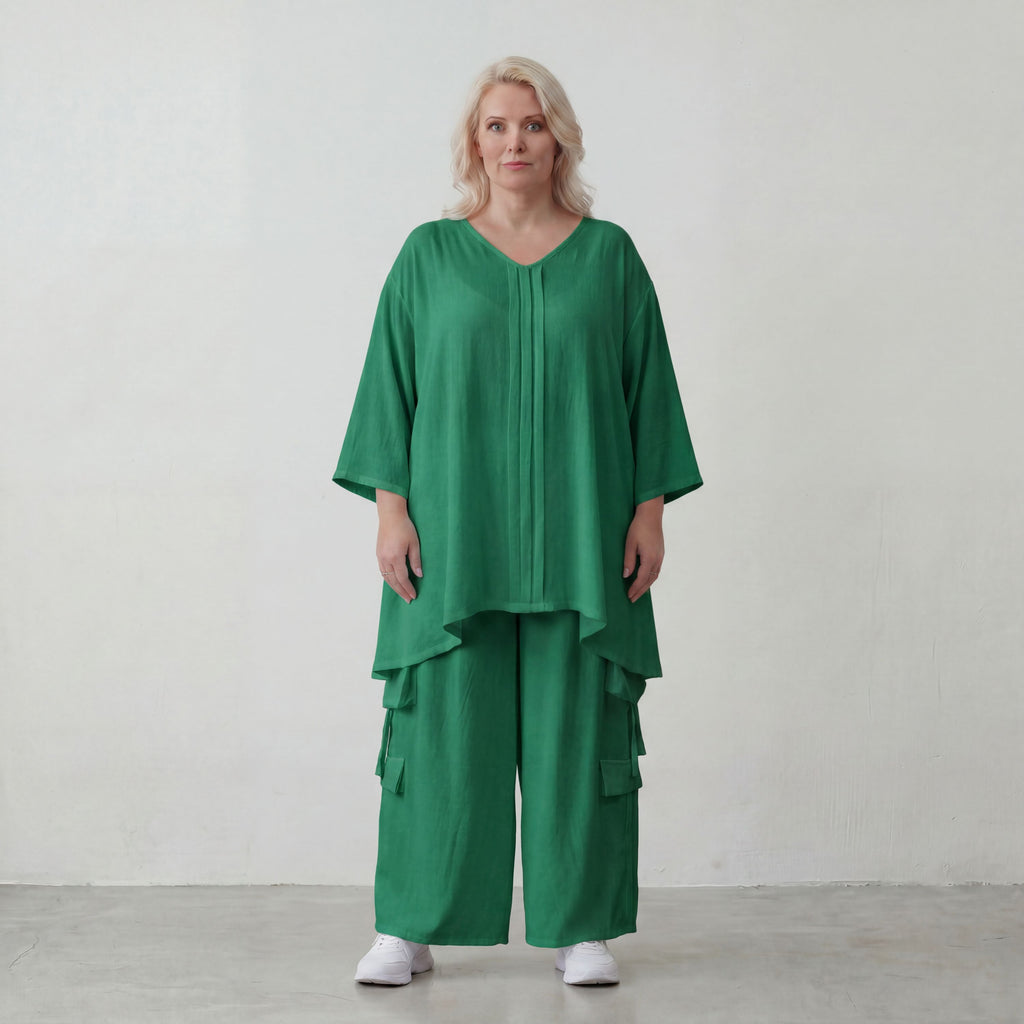 AKH Fashion · Shirt · Melinda · 7069 · Jade